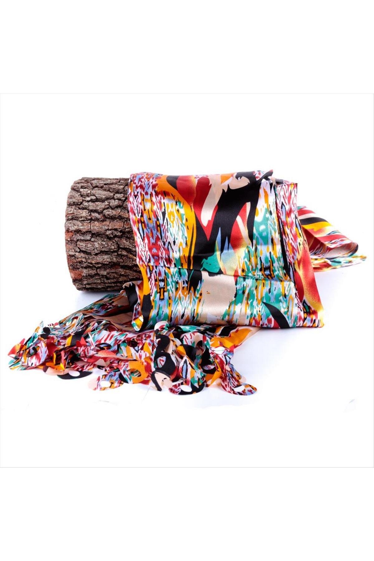 Desenli Lazer Şal