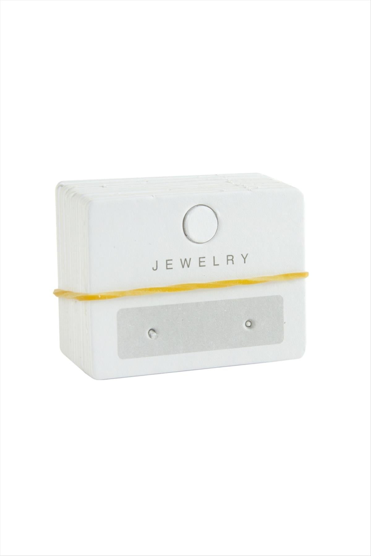 Dikdörtgen Küpe Kartı 100 Adet