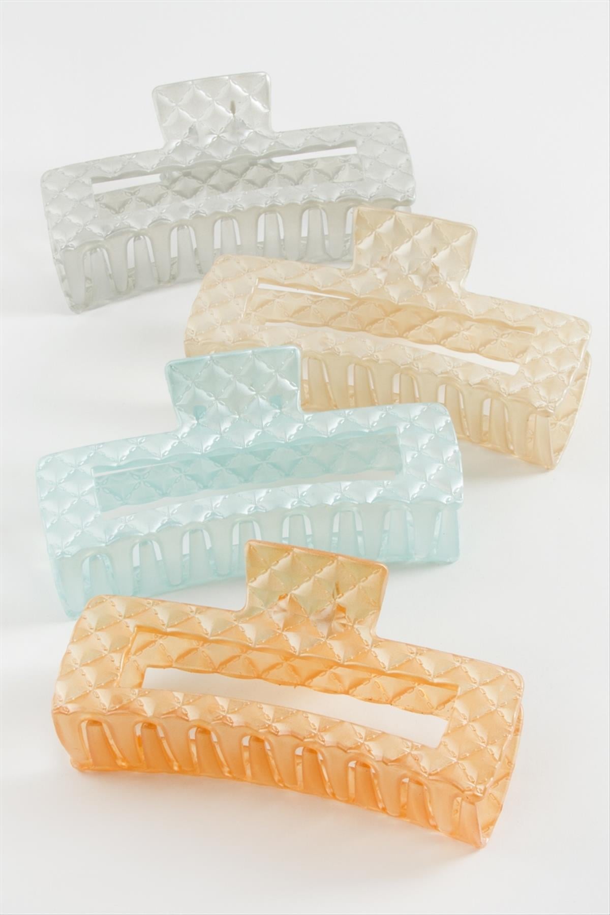 Dikdörtgen Renkli Mandal Toka 12 cm