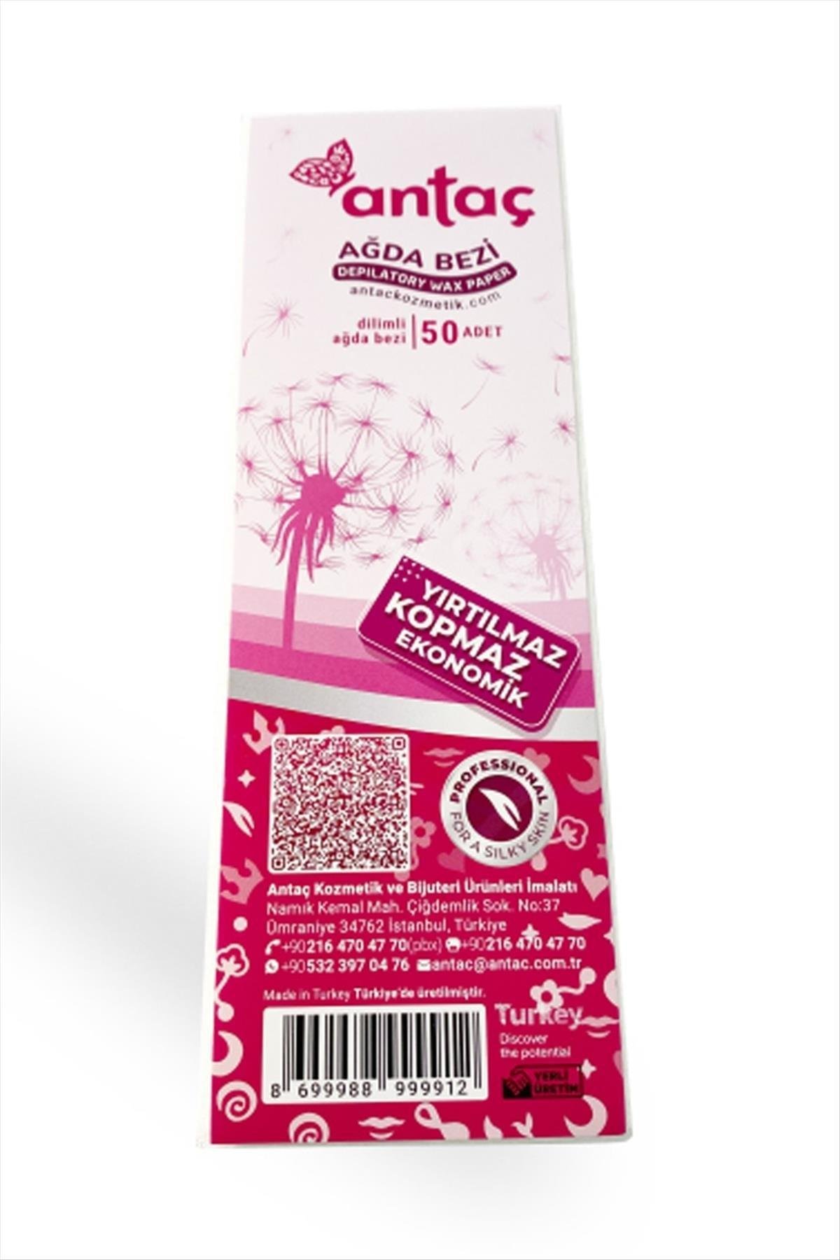 Dilimli Ağda Bezi 50 Adet