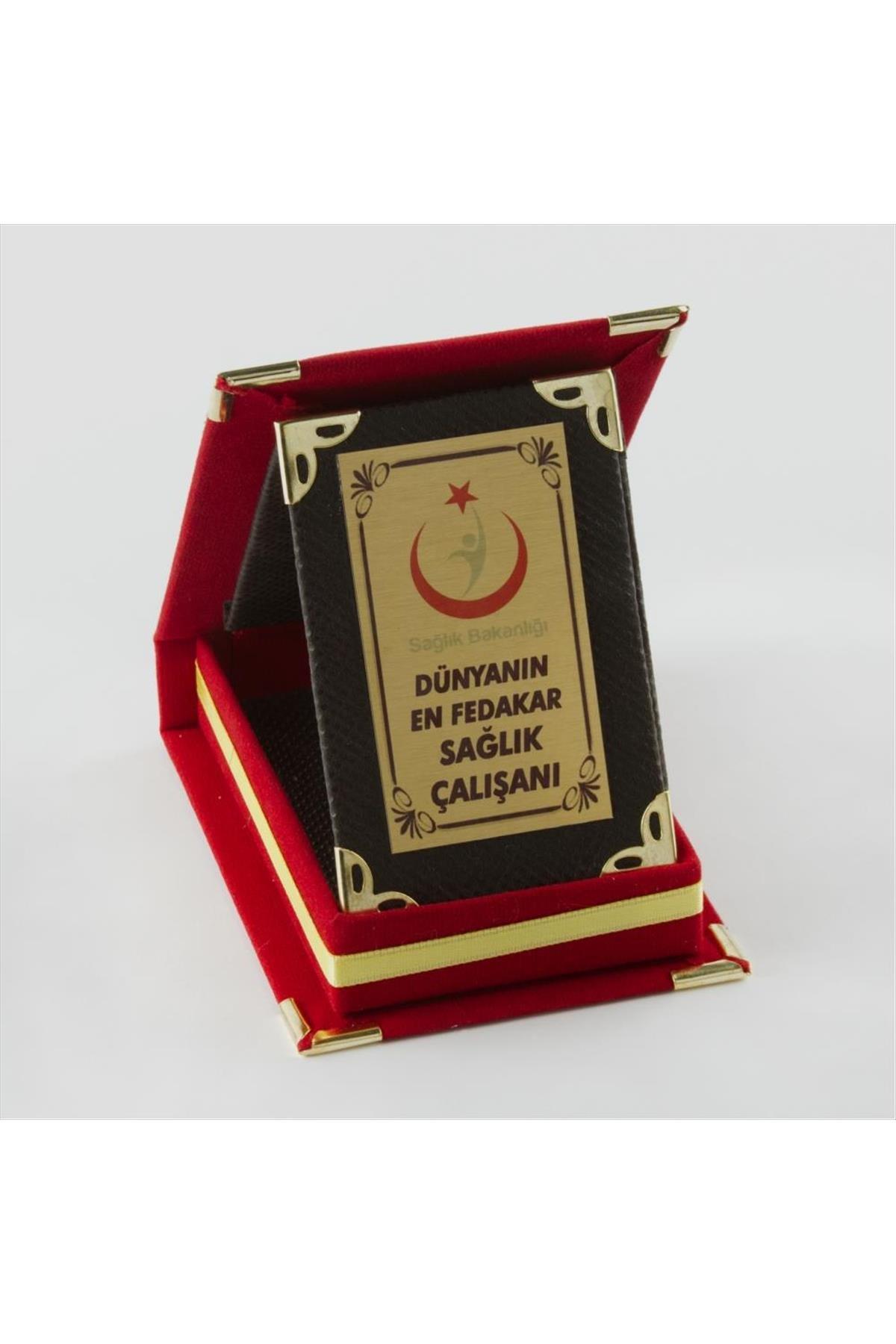 Dünyanın En Fedakar Sağlık Çalışanı Plaketi
