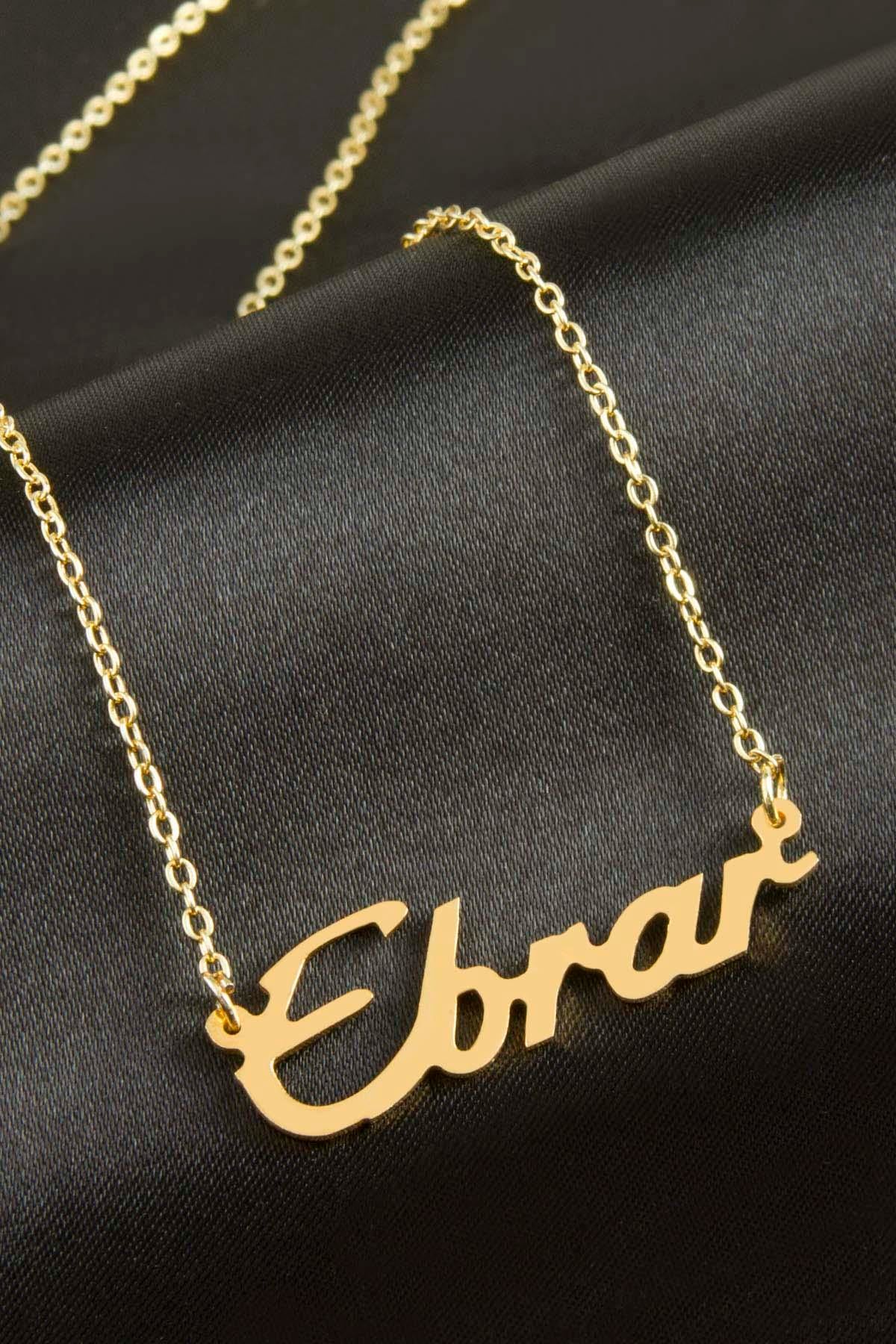 Ebrar isimli kolye (Kişiye Özel)