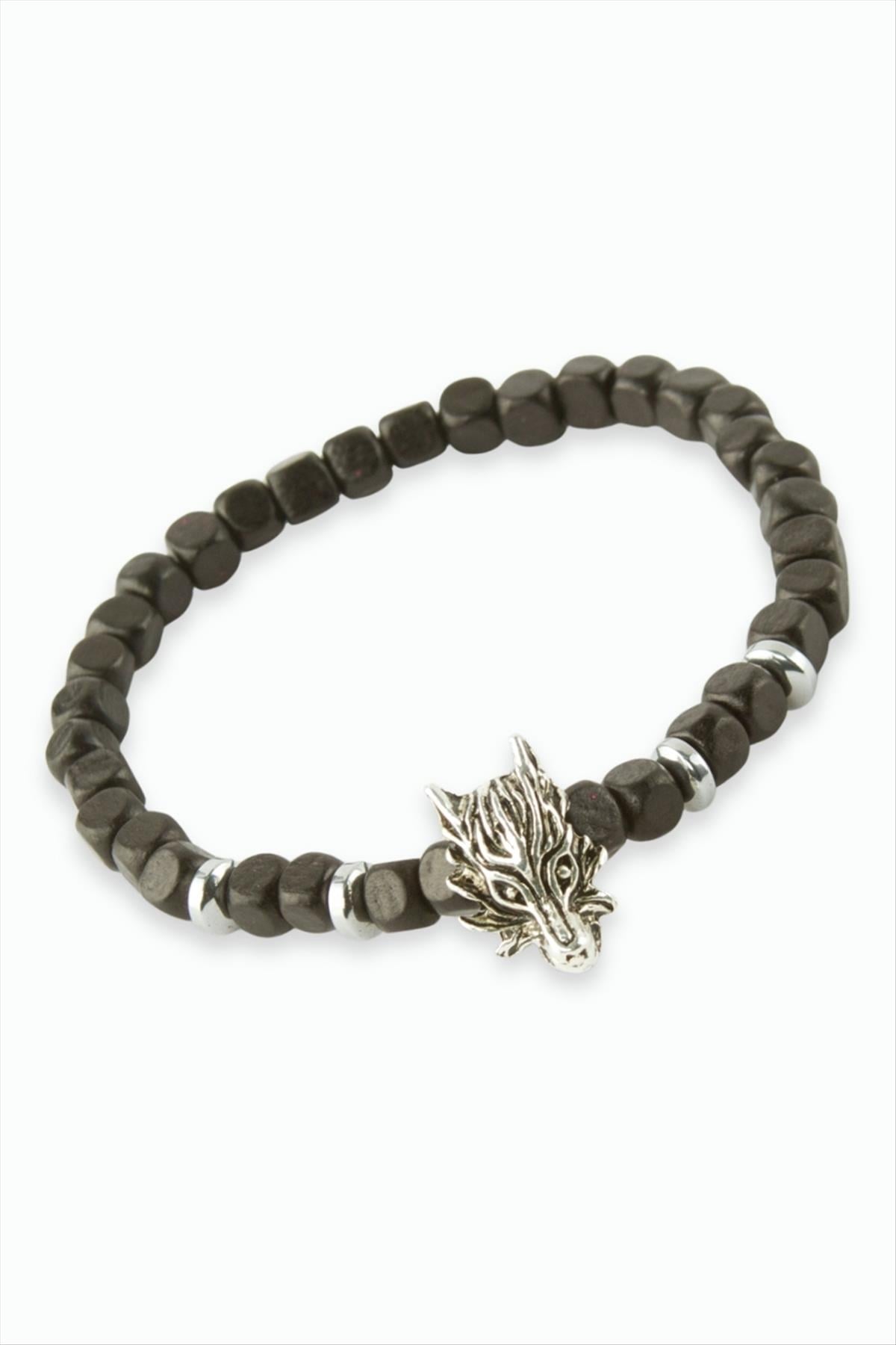 Ejderha Bambu Ahşap Bileklik