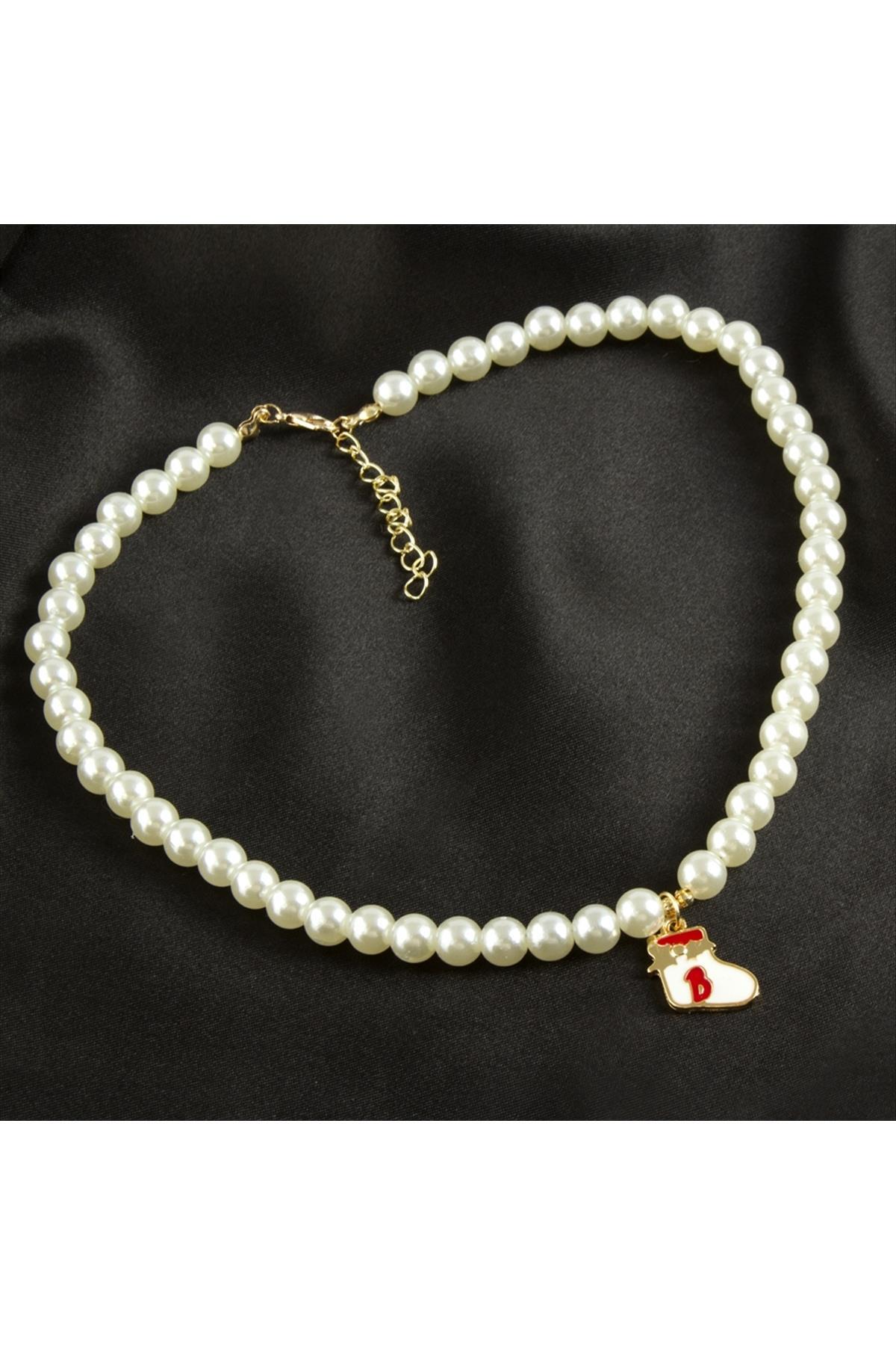 Eldiven Yılbaşı Özel İnci Kolye