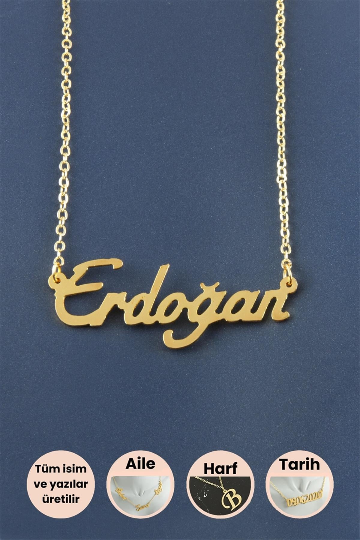 Erdoğan İsimli Kolye