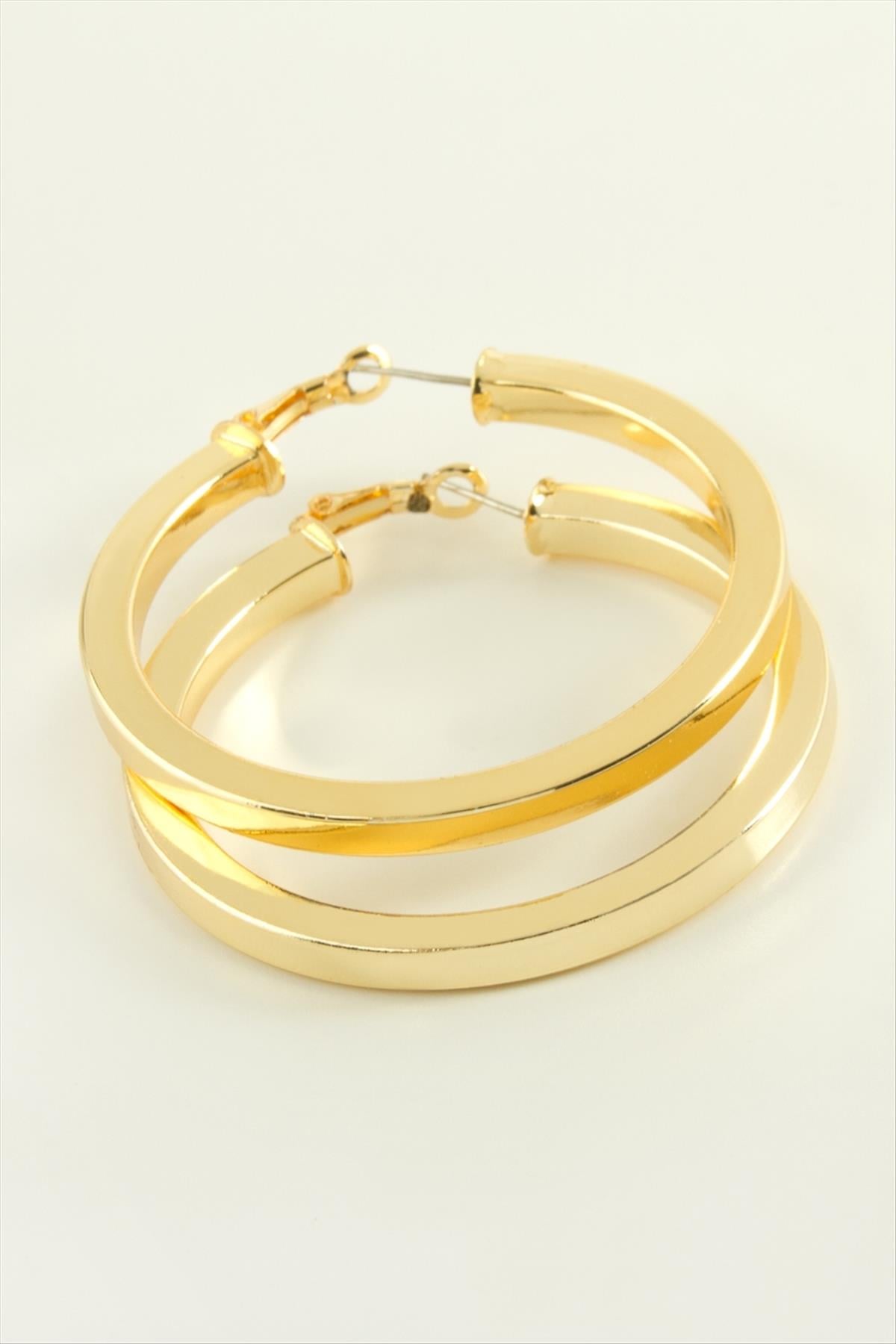 Ezme Halka Küpe 4,5 cm