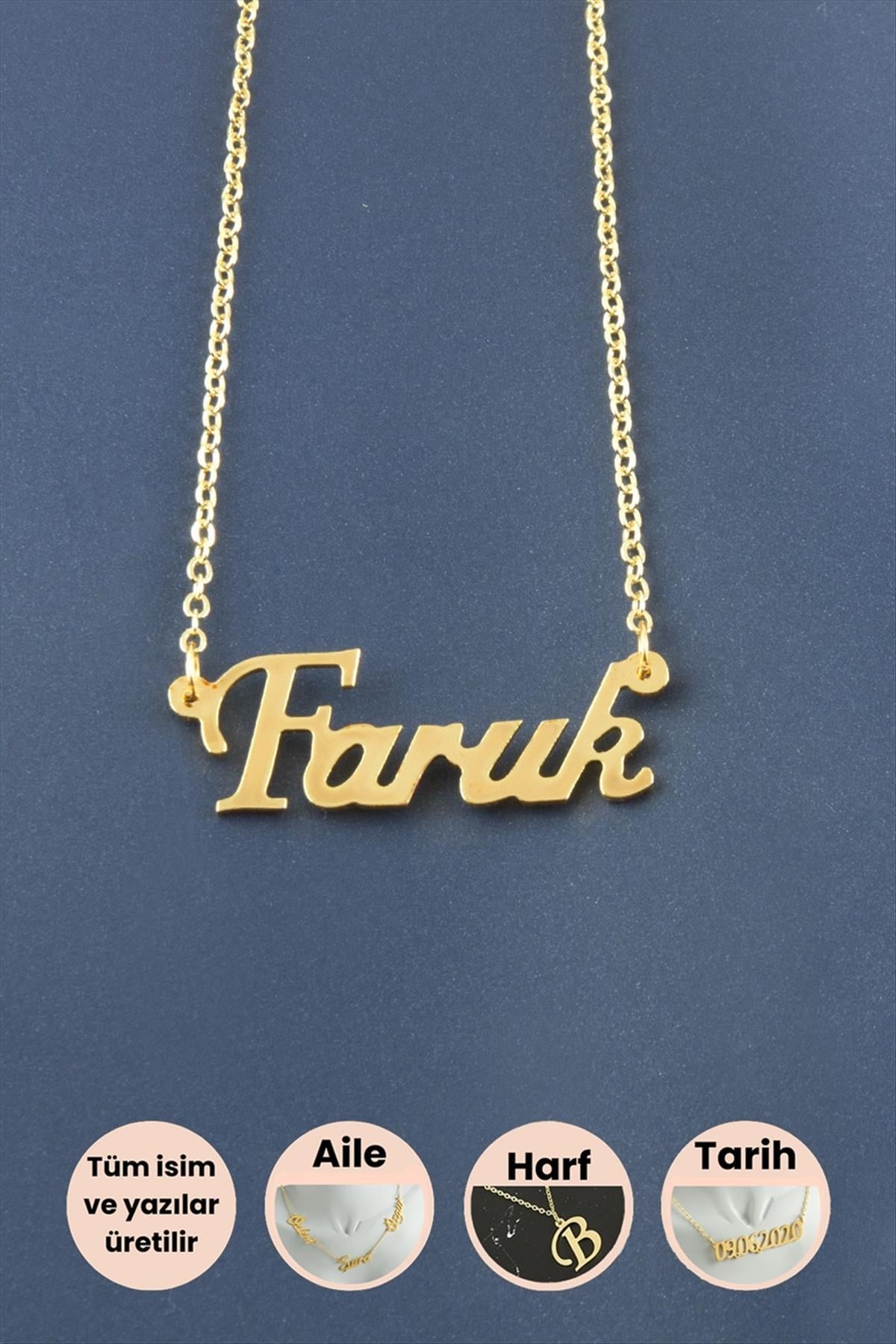 Faruk İsimli Kolye