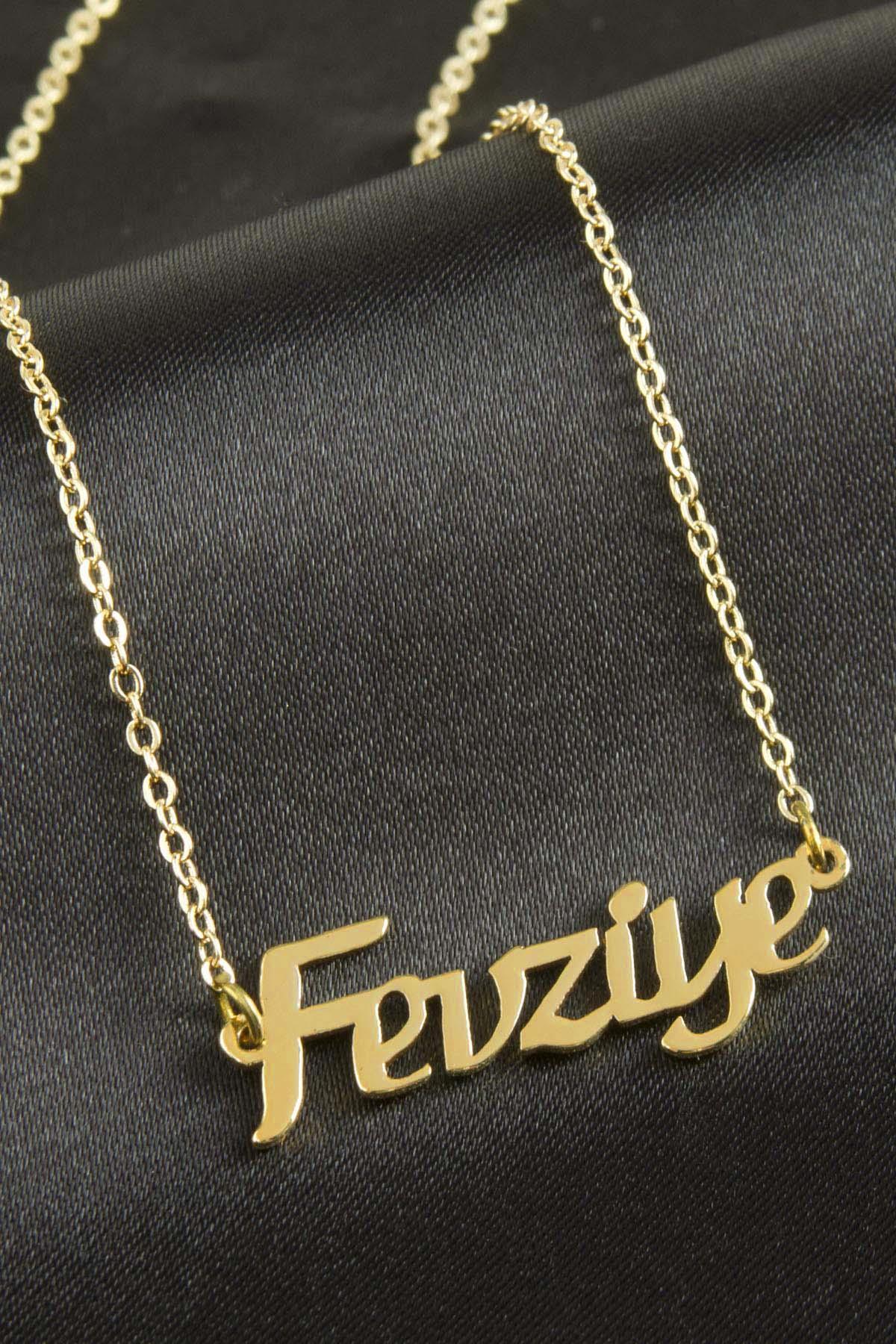 Fevziye isimli kolye (Kişiye Özel)