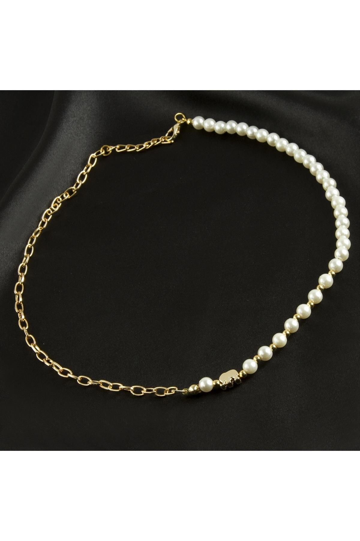 Fil Trend İnci Kolye