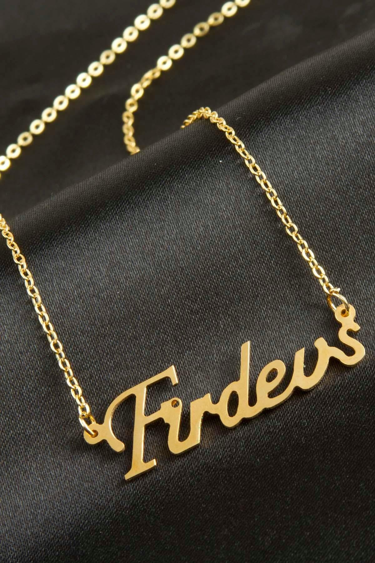 Firdevs isimli kolye (Kişiye Özel)
