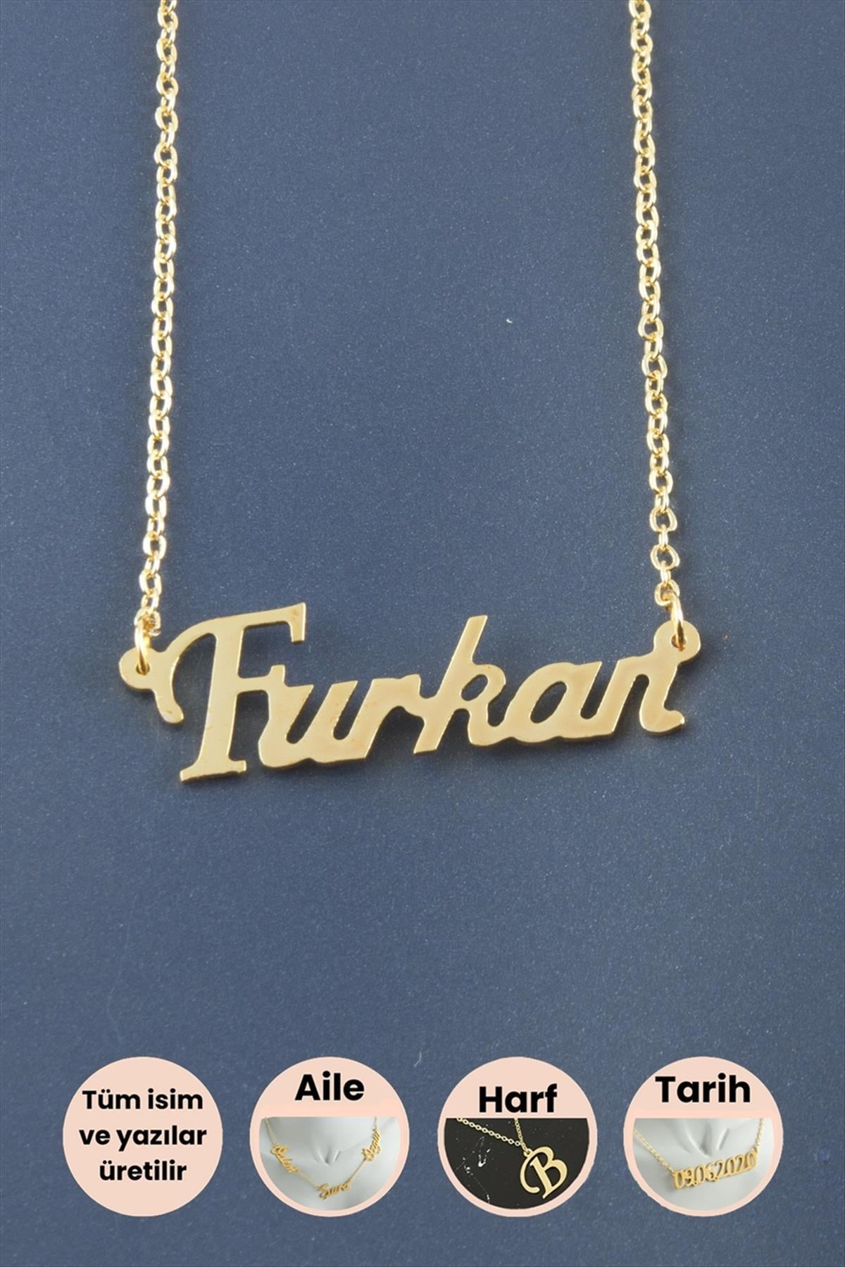 Furkan İsimli Kolye
