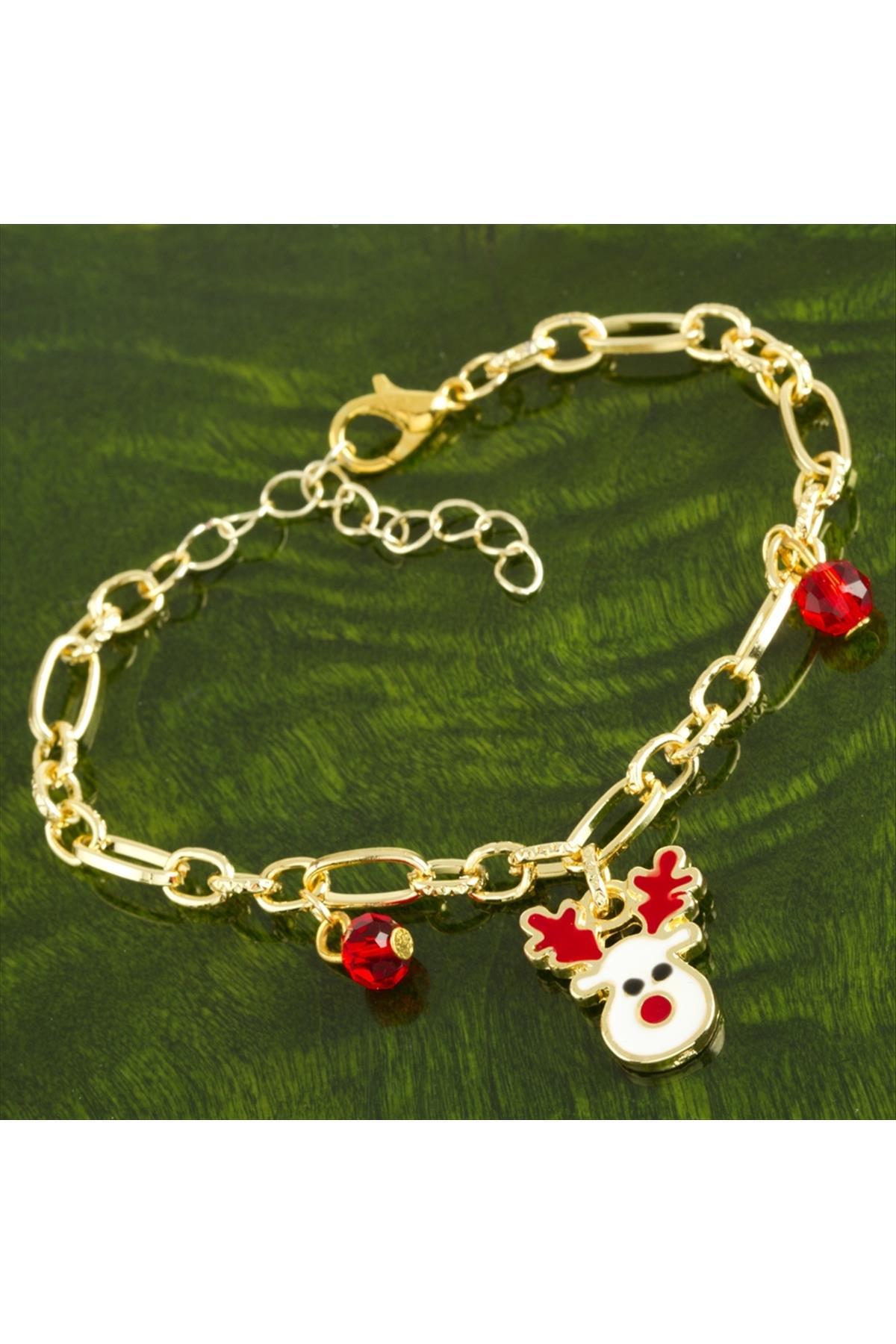 Geyik Yılbaşı Bilekliği