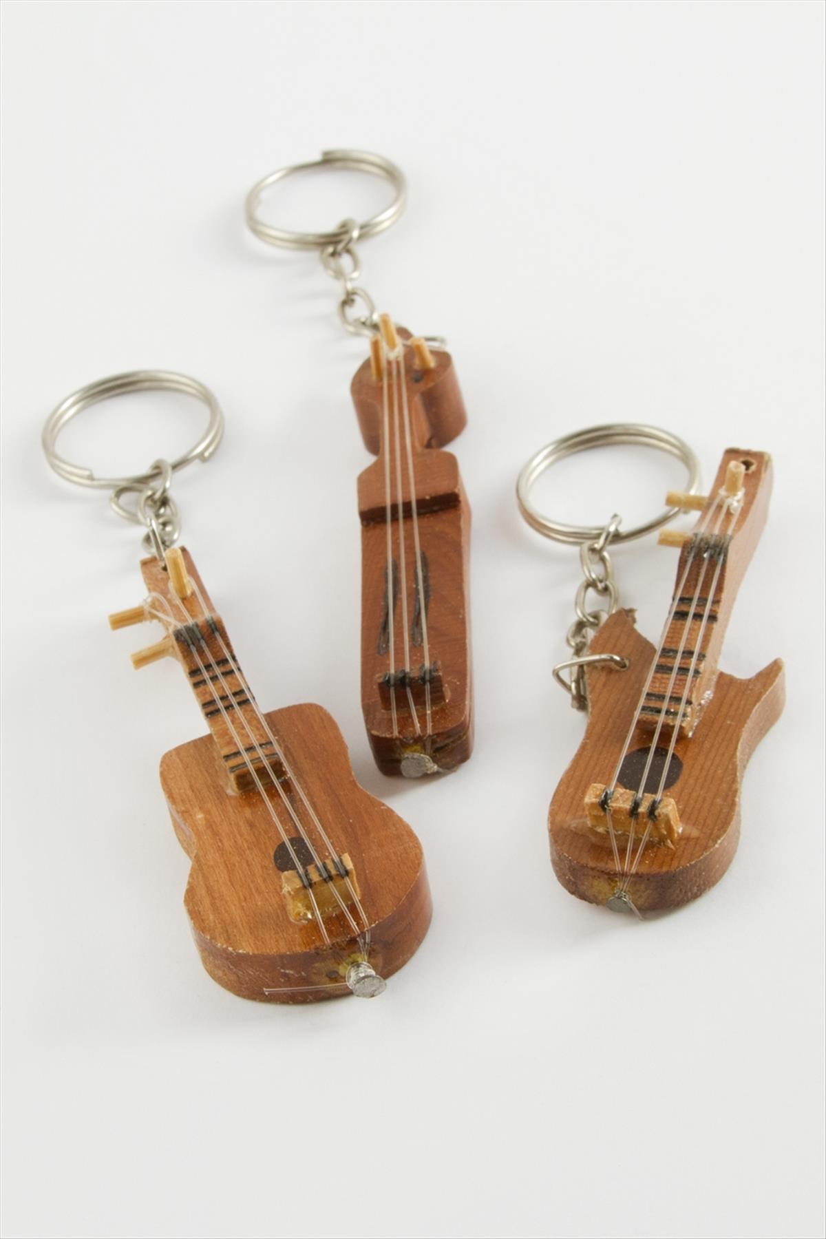 Gitar Ahşap Anahtarlık