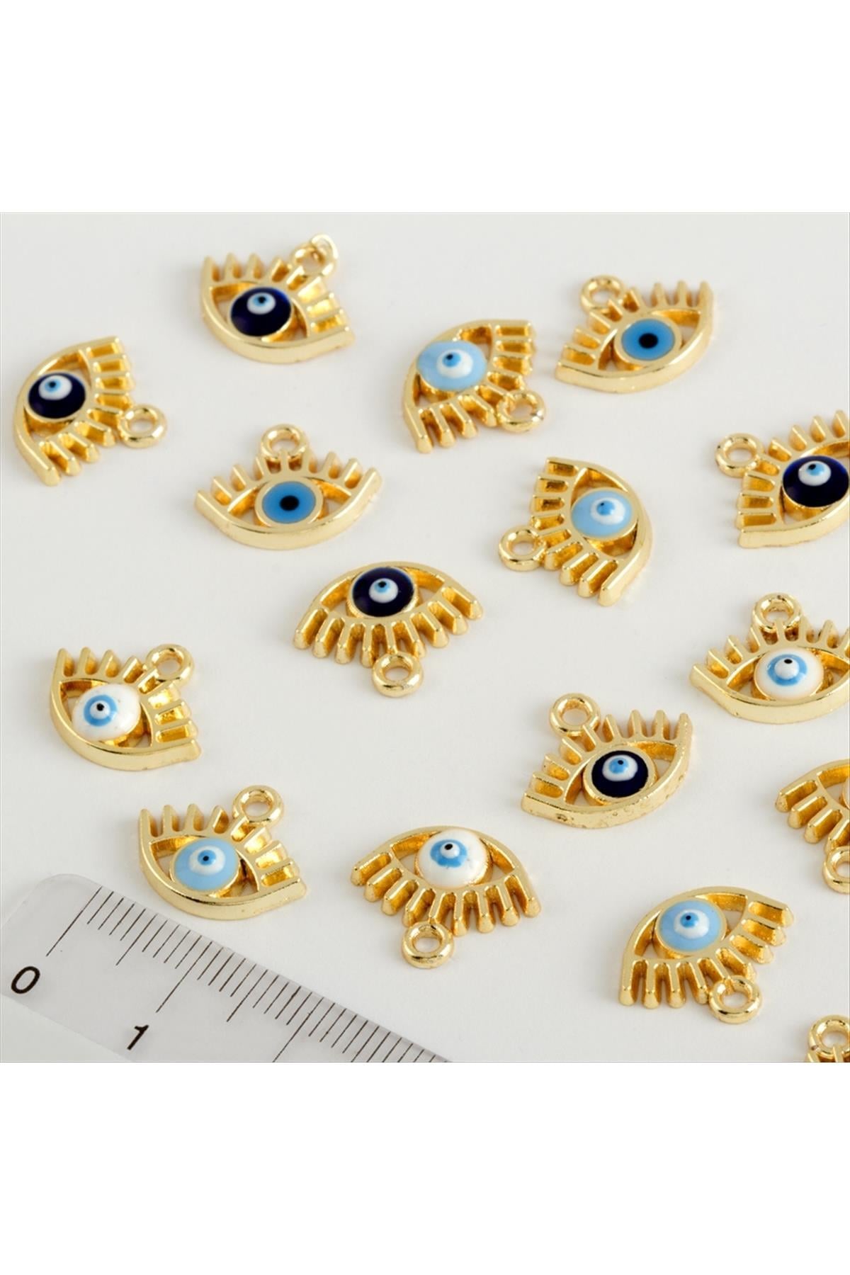 Göz Mineli Kolye Ucu 1 Adet