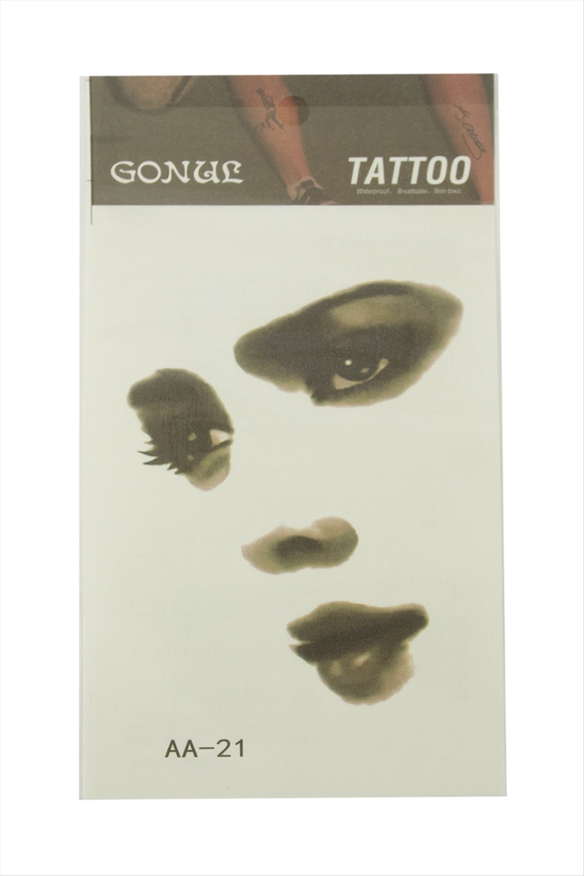 Göz Tattoo Dövme Sticker