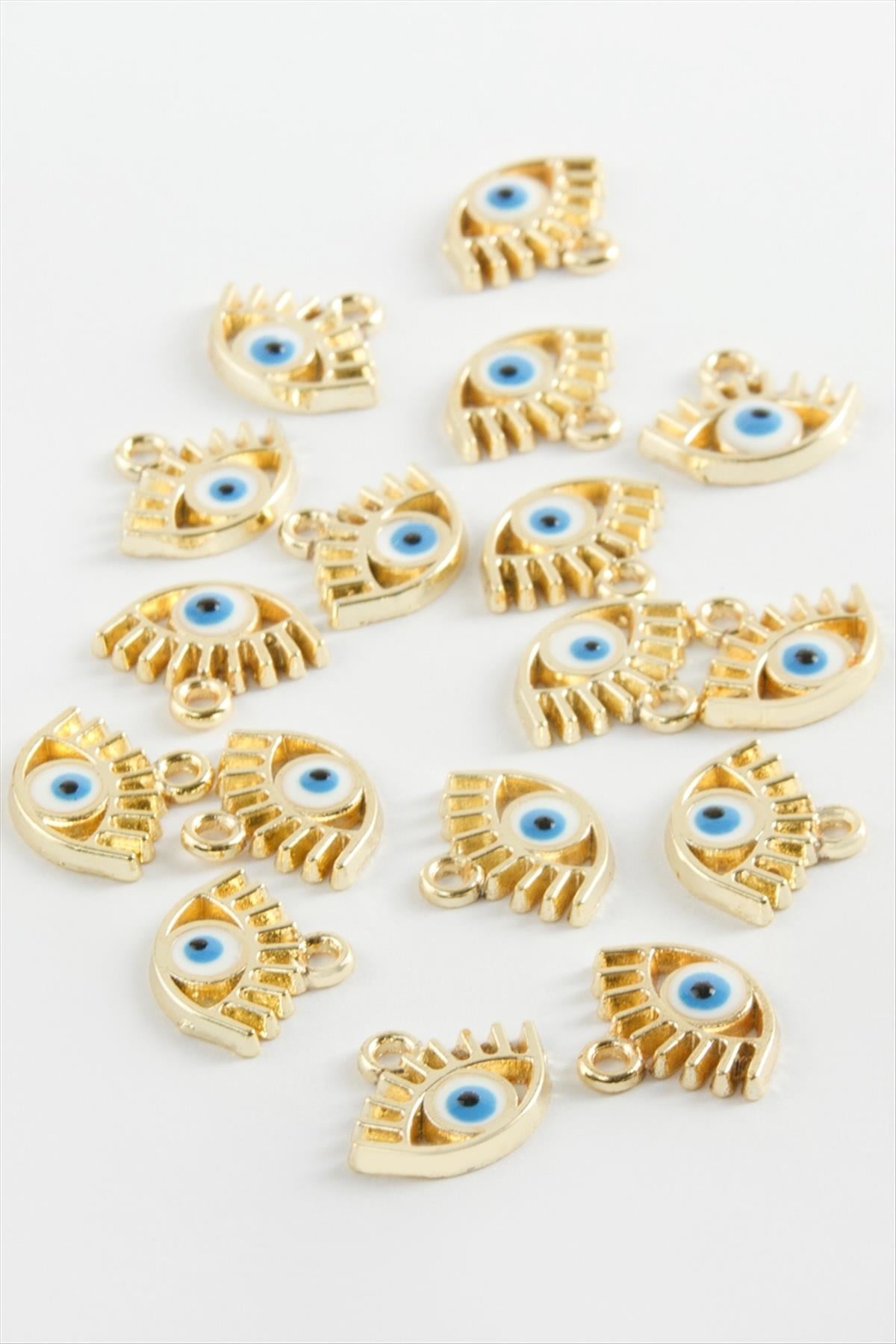 Göz Tek Kulp Mineli Bileklik ve Kolye Ucu Aparatı 1 Adet