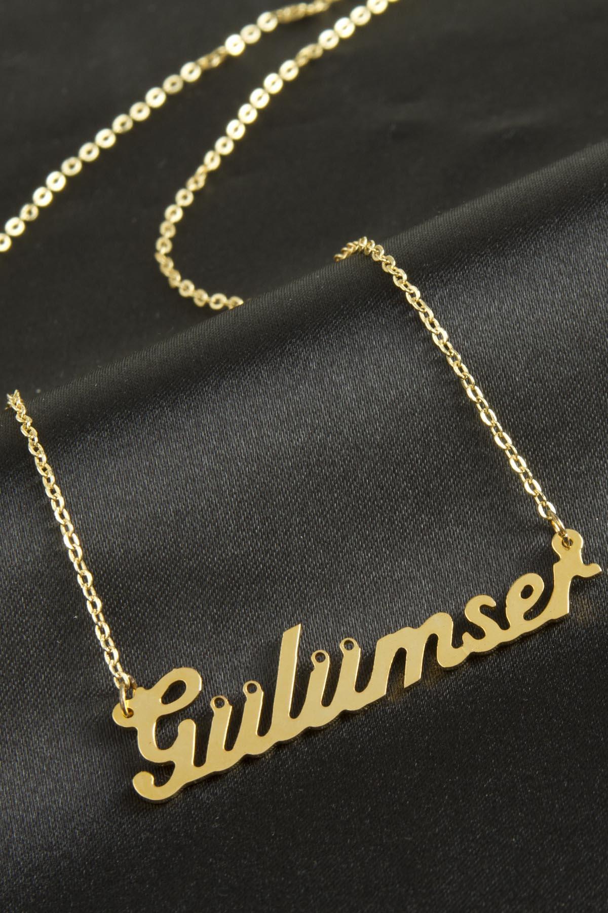 Gülümser isimli kolye (Kişiye Özel)