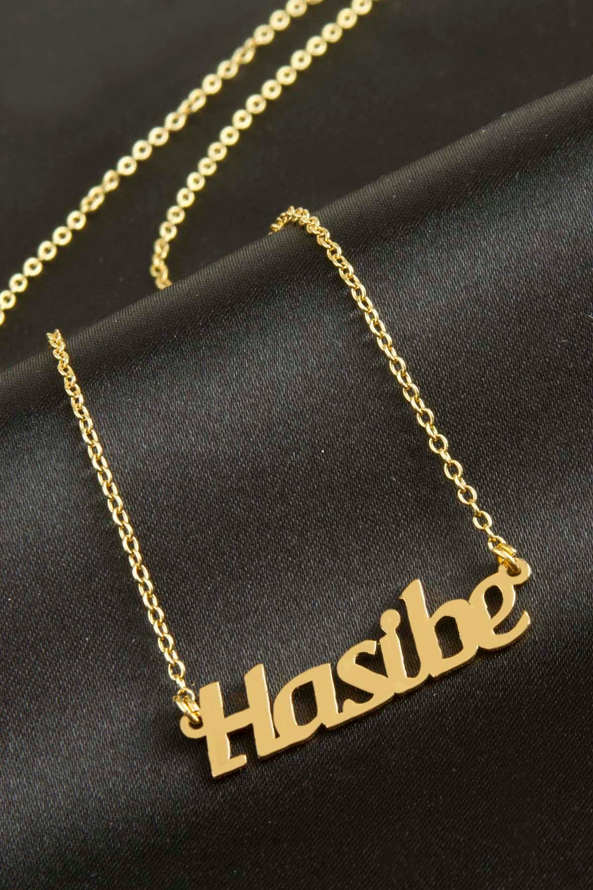Hasibe isimli kolye (Kişiye Özel)
