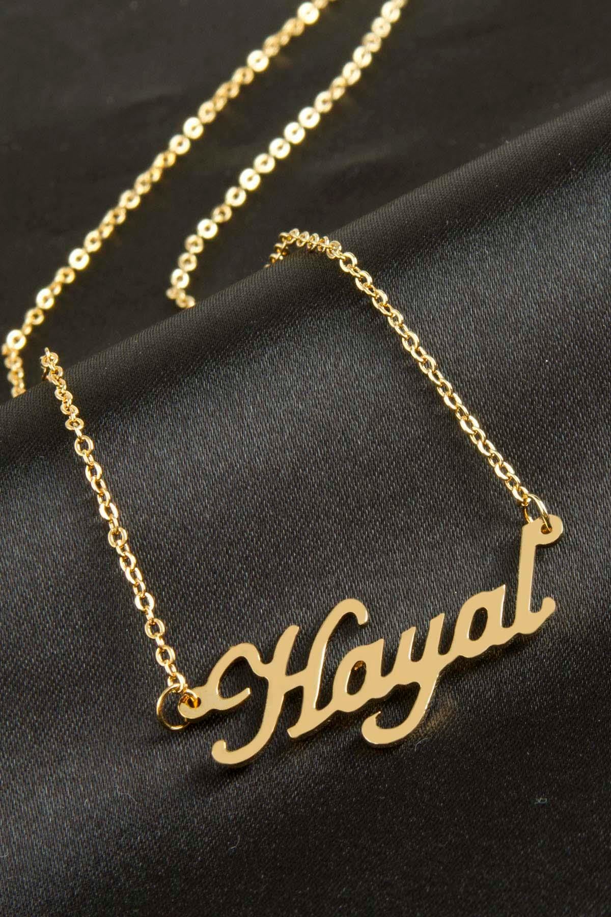 Hayal isimli kolye (Kişiye Özel)