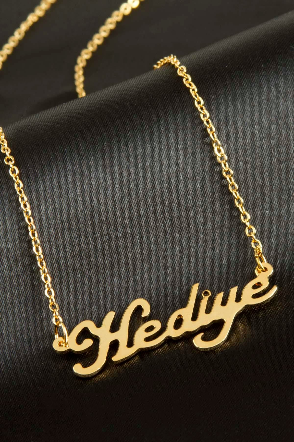 Hediye isimli kolye (Kişiye Özel)