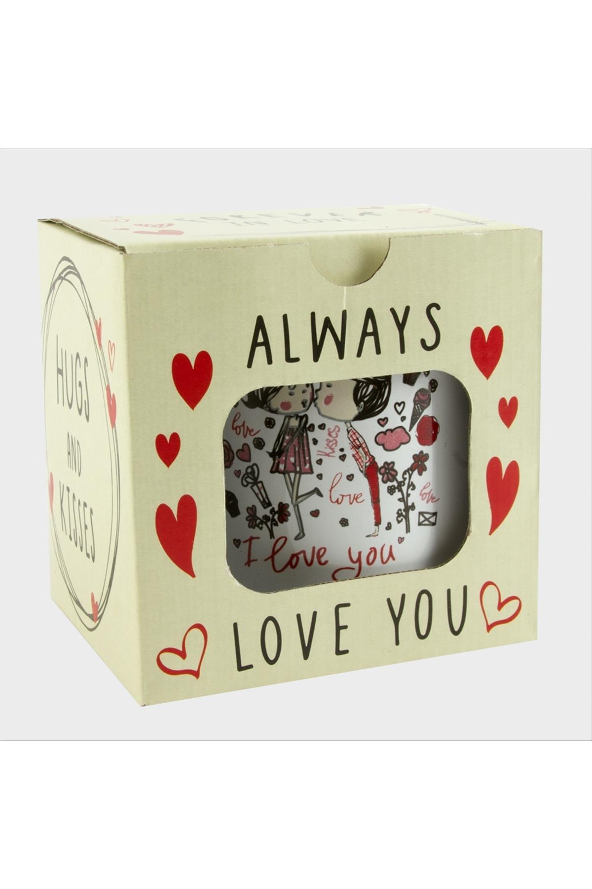 I Love You Çift Kupa Bardak