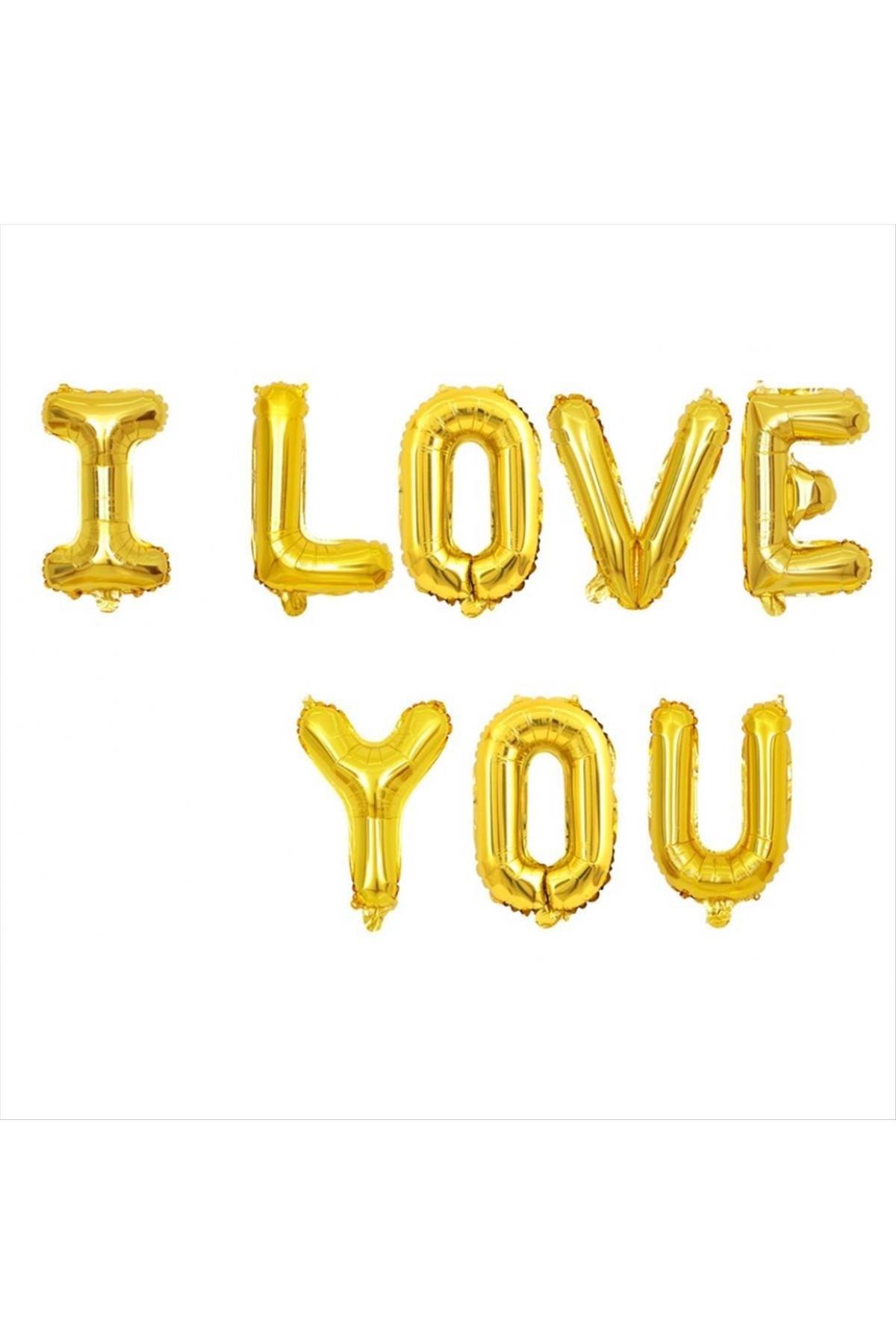 I Love You Set Folyo Balon 20*35
