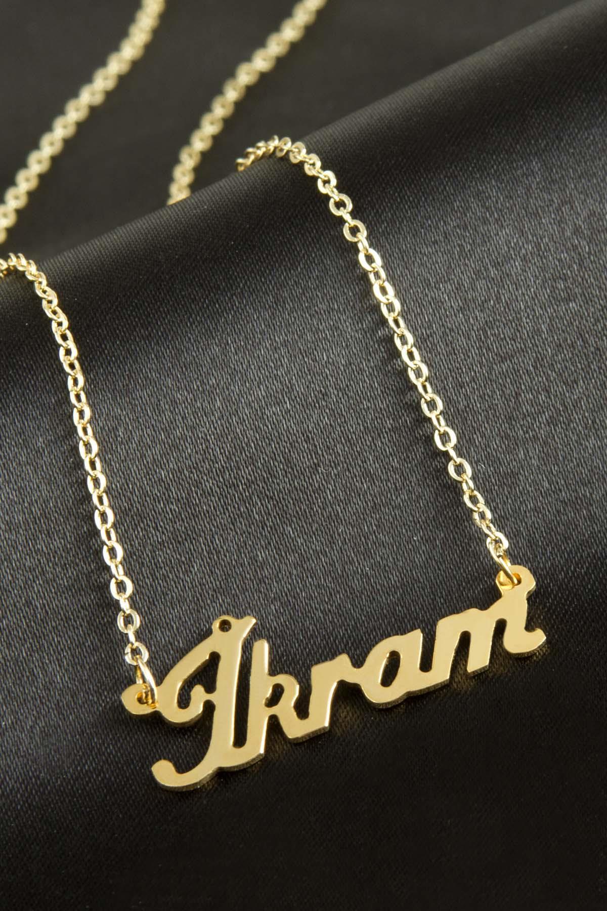 İkram isimli kolye (Kişiye Özel)