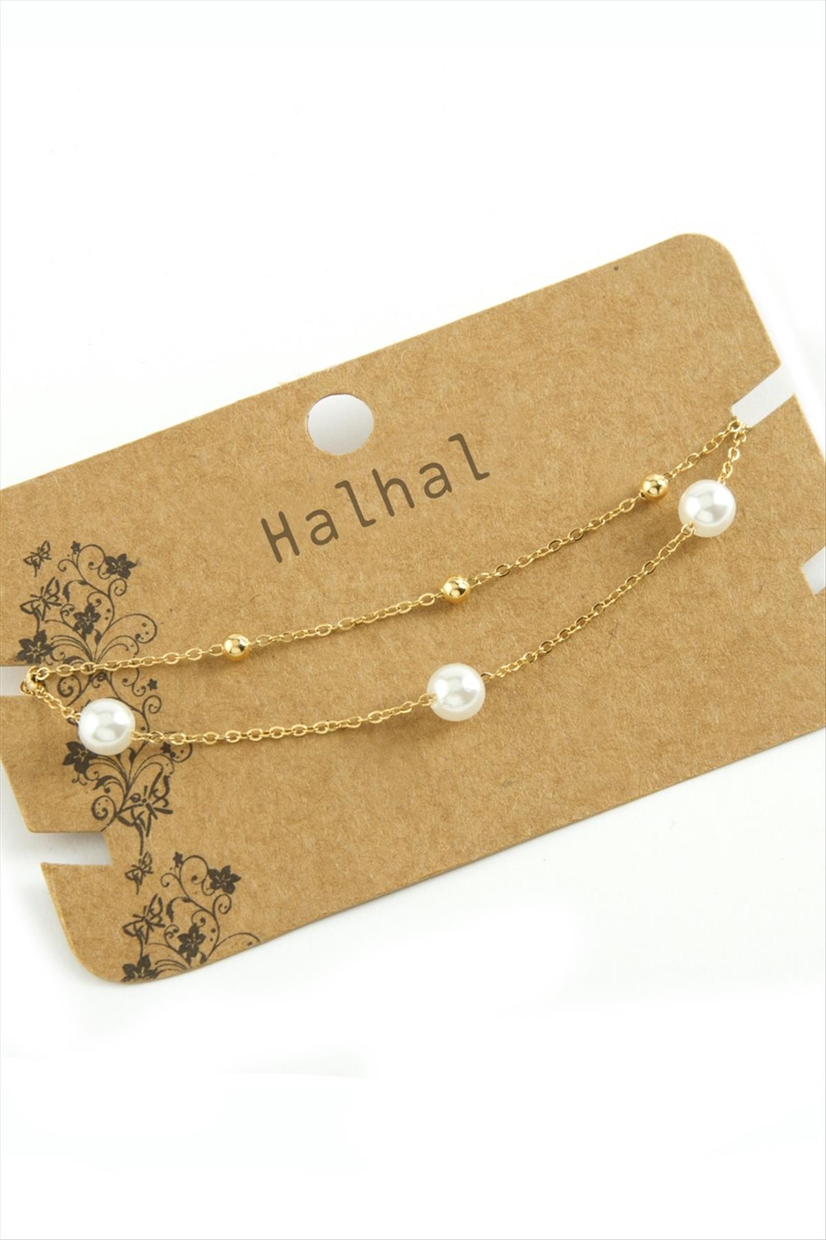 İnci Lüks Çelik Halhal