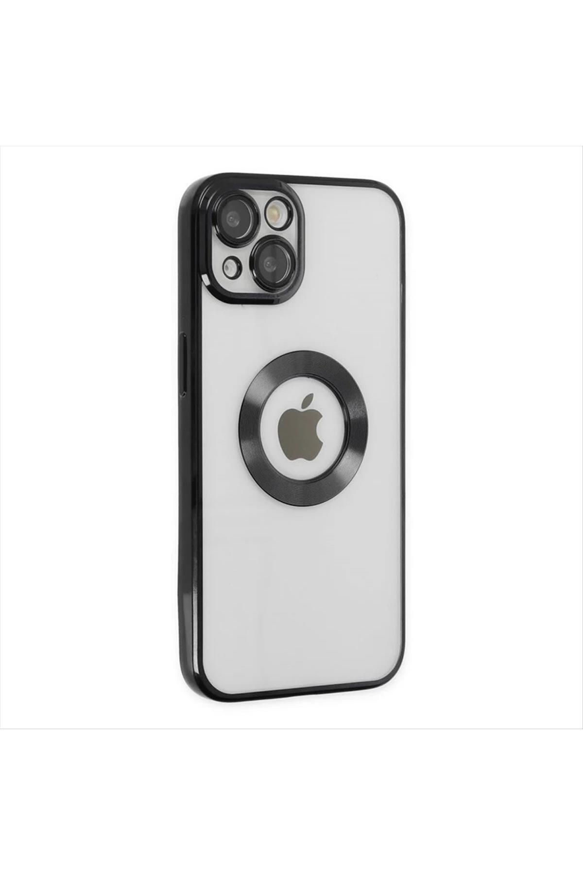 iPhone 14 Lensli Lazer Silikon Kılıf (Kamera Korumalı)