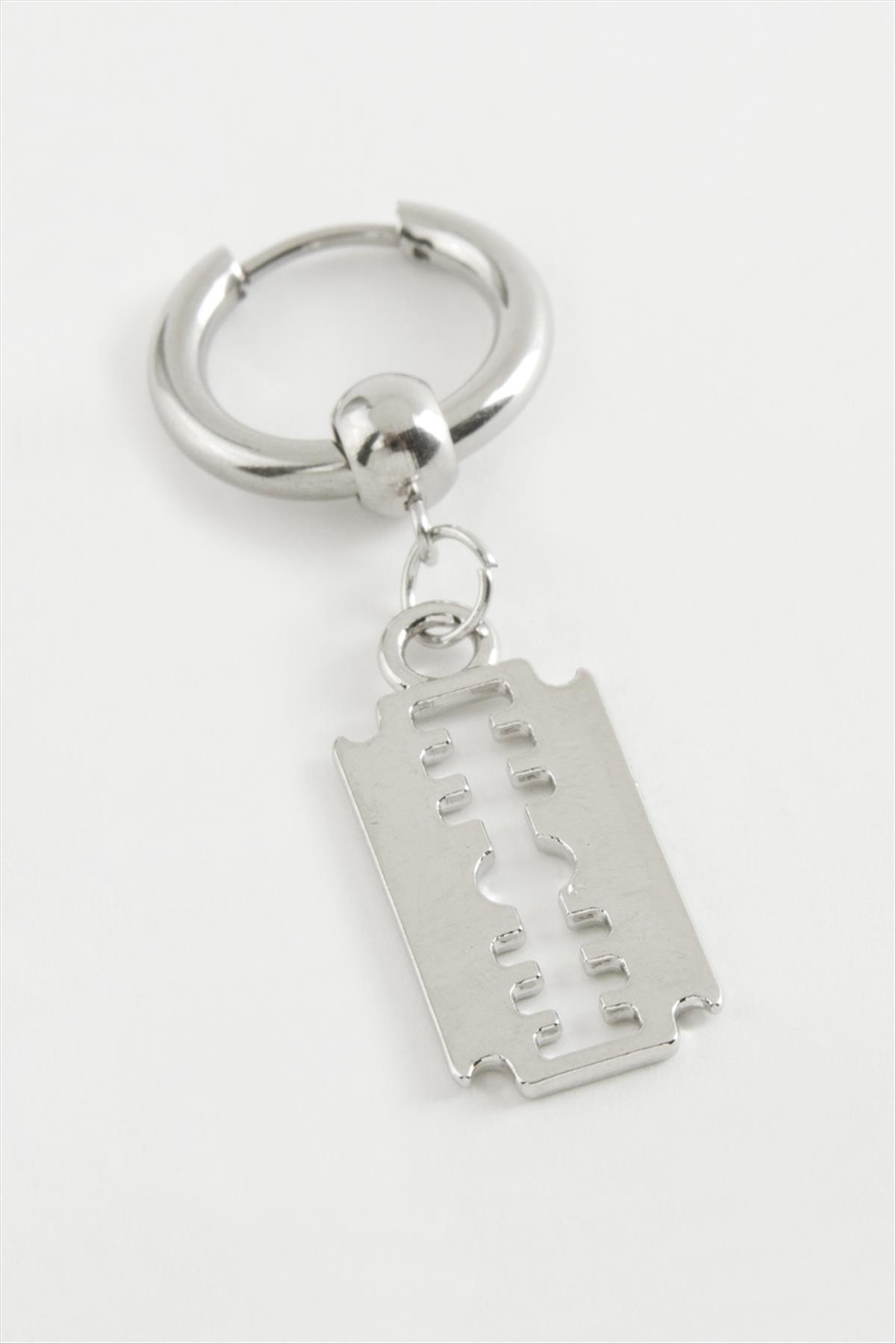 Jilet Erkek Çelik Küpe