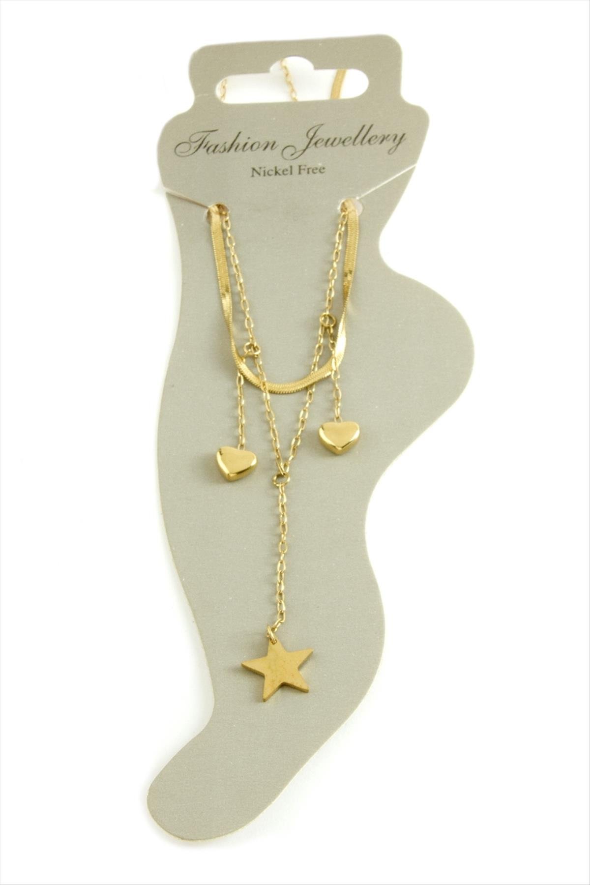 Kalp Lüks Çelik Halhal