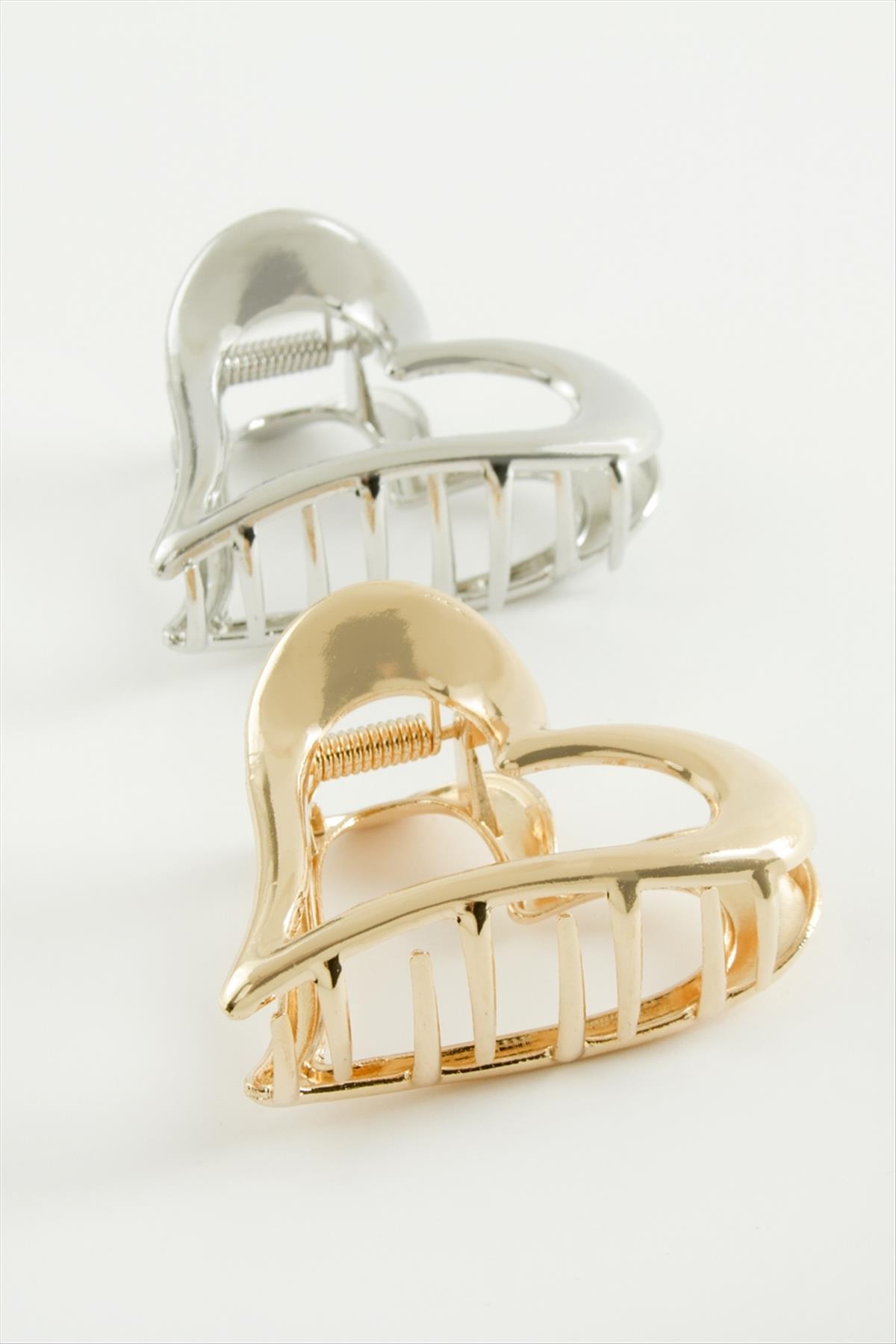 Kalp Metal Mandal Toka 6 cm