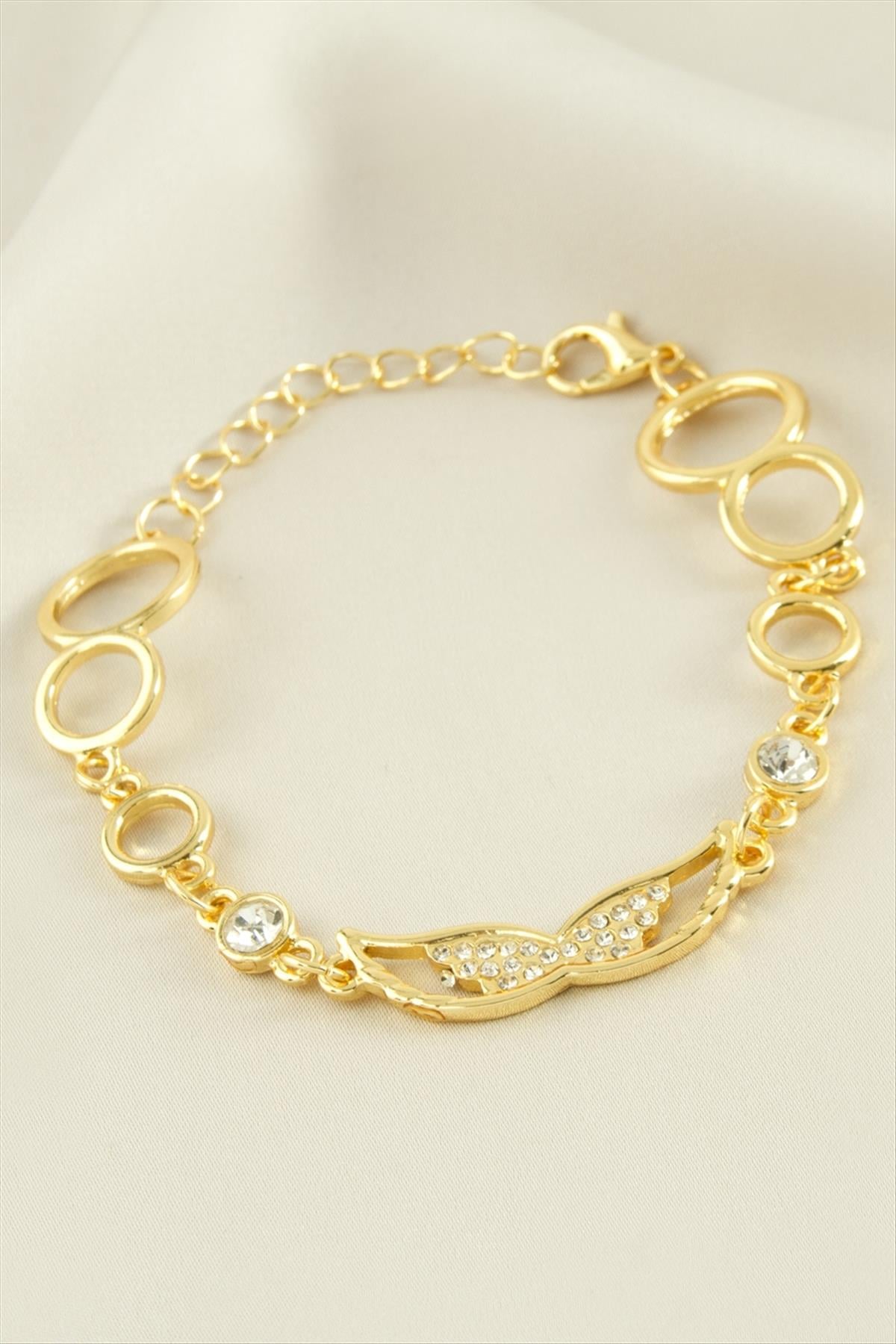 Kanat Taşlı Bileklik