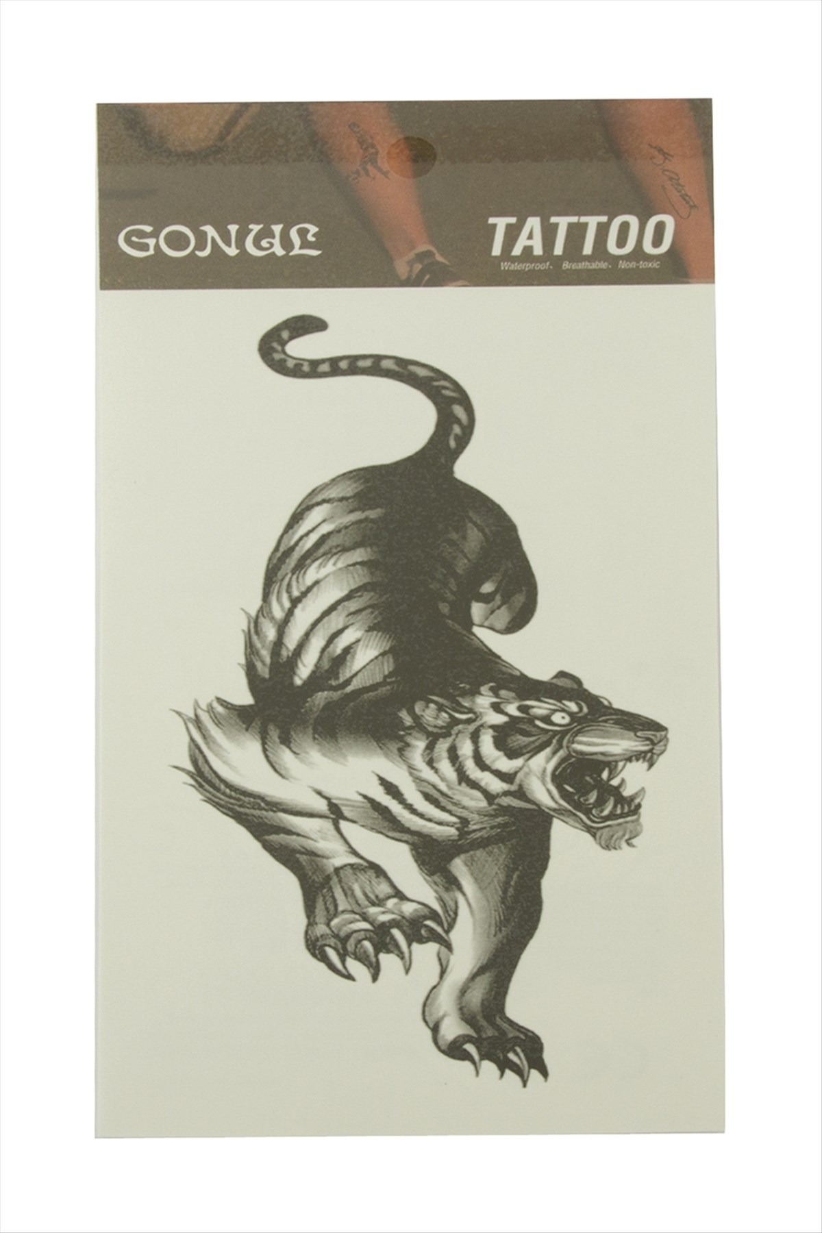 Kaplan Tattoo Dövme Sticker