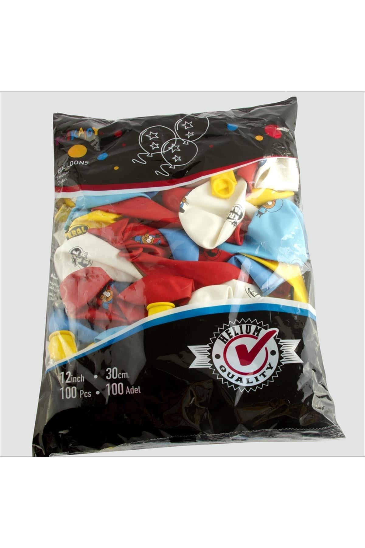 Kral Şakir Pastel Balon 100 Adet