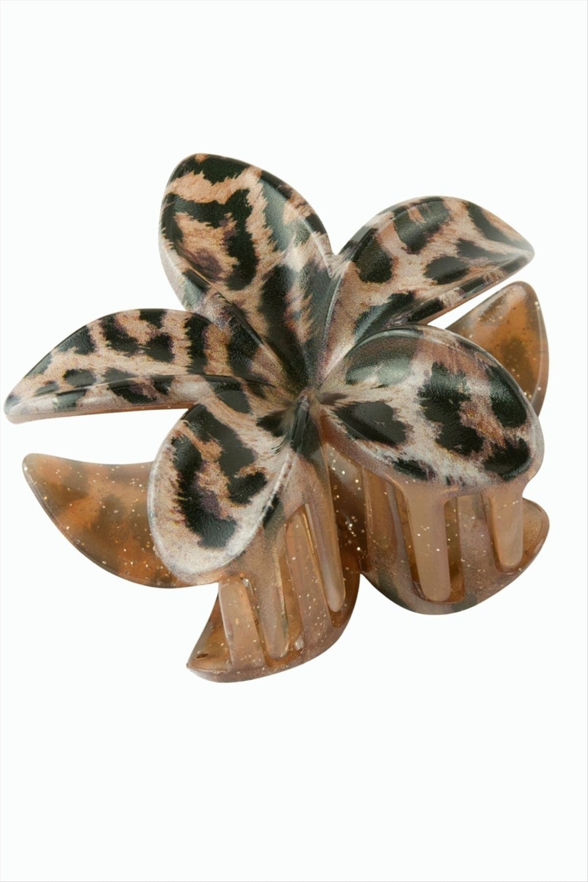 Leopar Desenli Lotus Mandal Toka 8 cm