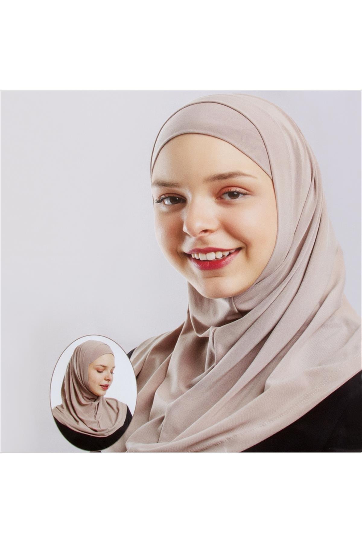 Likralı Boneli Şal