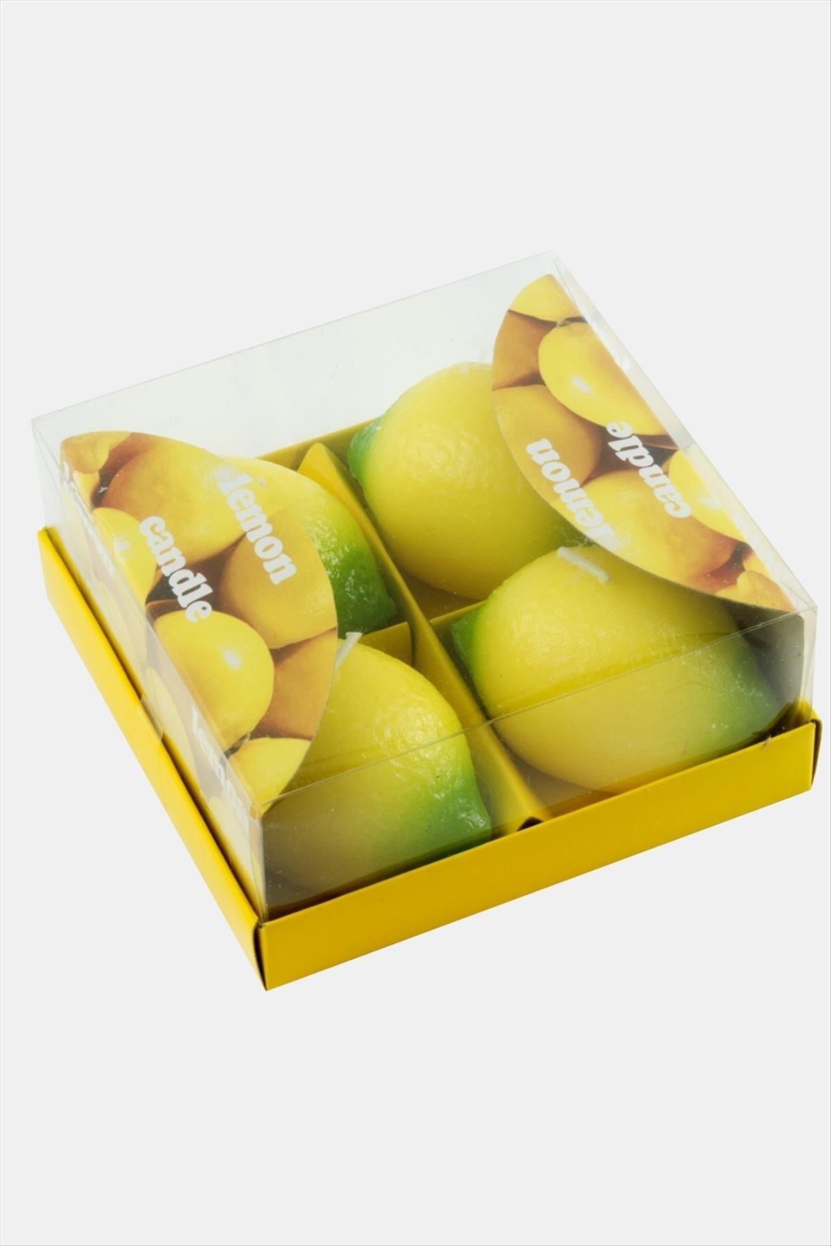 Limon Mum 4 Adet