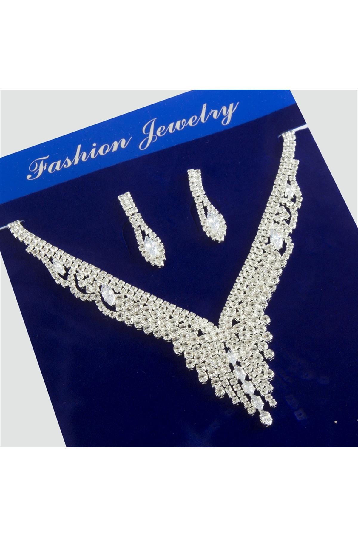 Lüks Suyolu Set Kolye