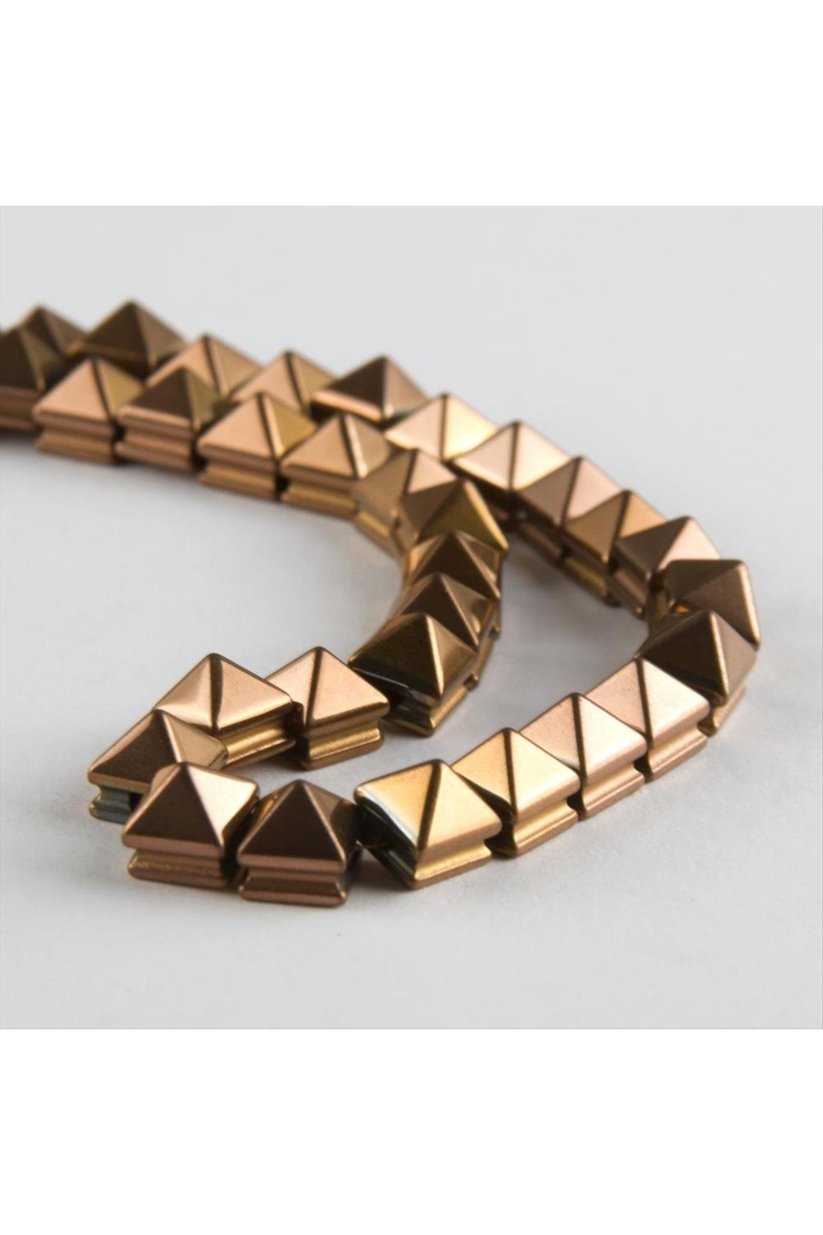 Makromelik Hematit Taşı 8 mm