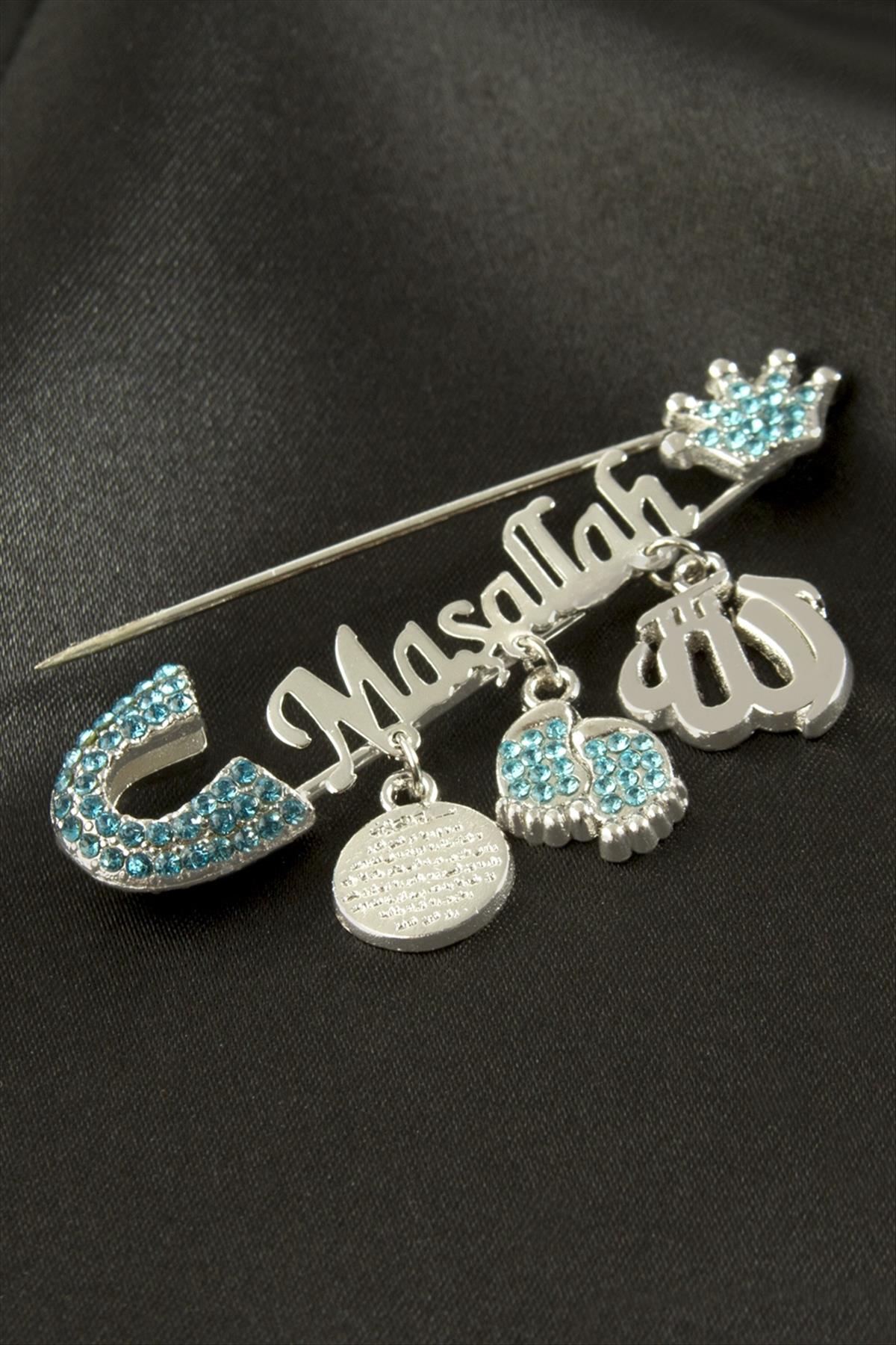 Maşallah Yazılı Broş