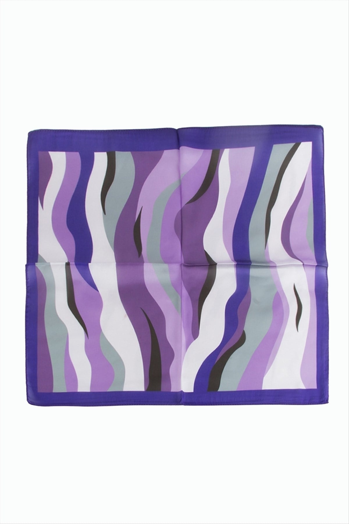 Mor Renkli Zr Şifon Fular 50*50 cm