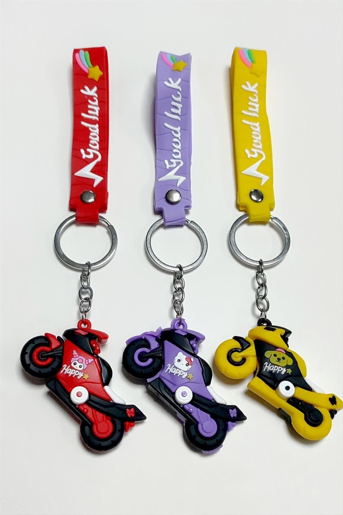 Motor Silikon Anahtarlık