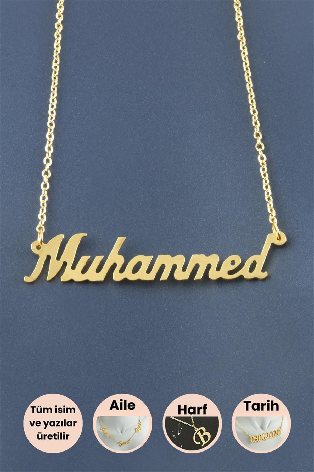 Muhammed İsimli Kolye