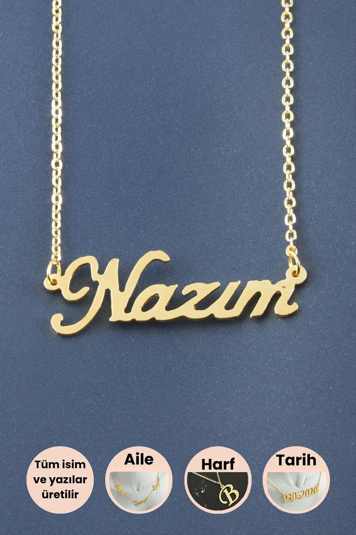 Nazım İsimli Kolye
