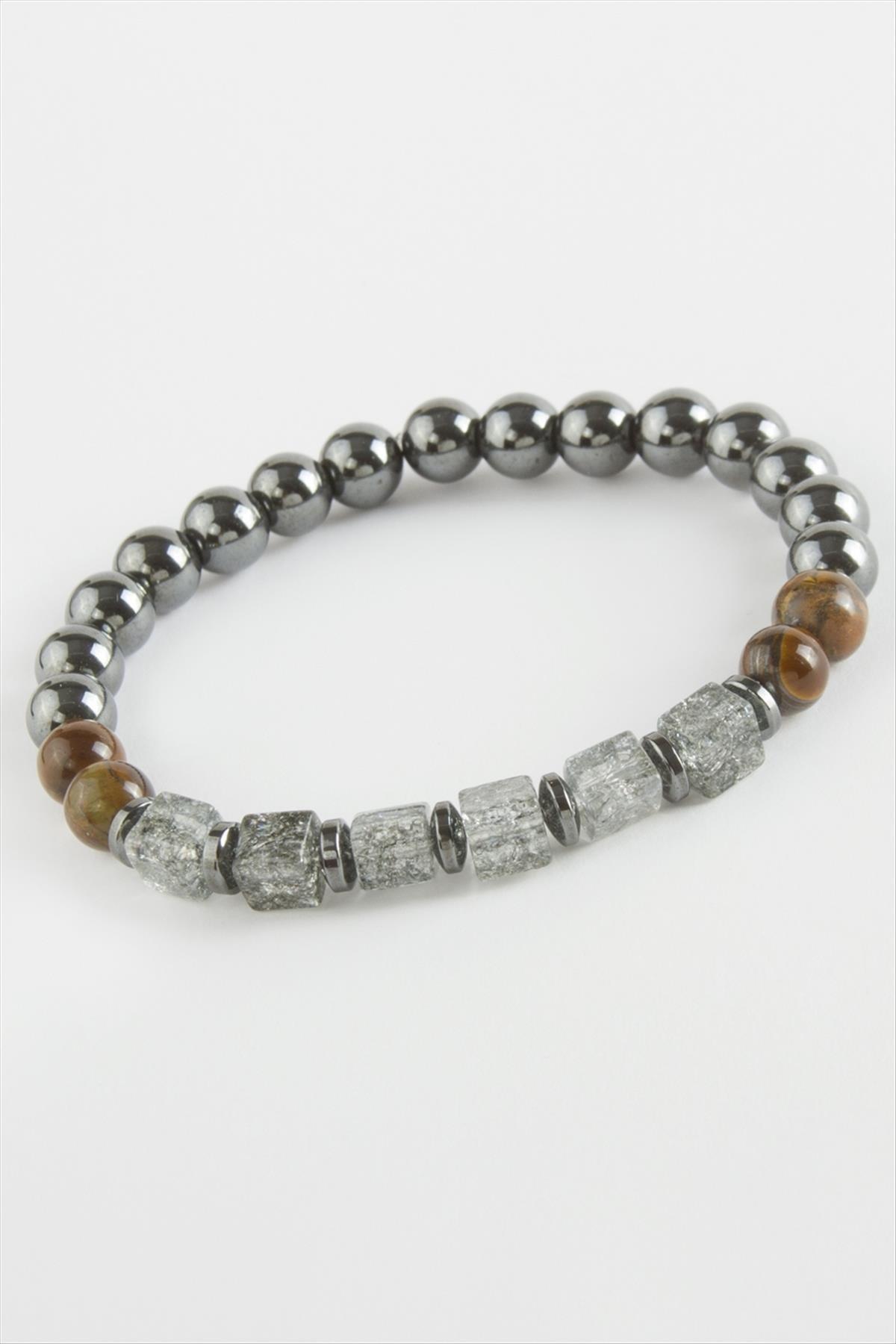 Necef Hematit  Doğaltaş Bileklik