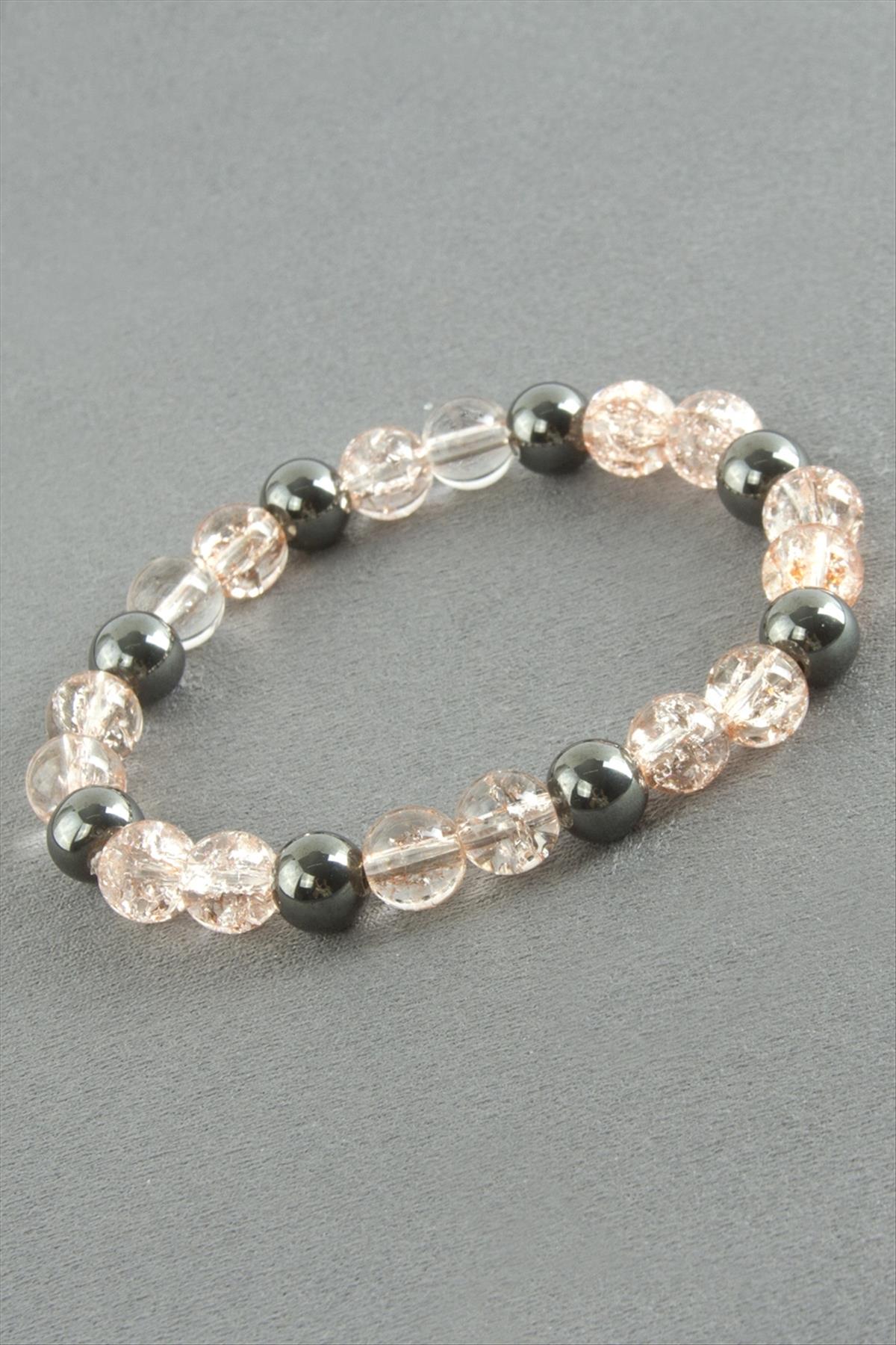 Necef Hematit  Doğaltaş Bileklik