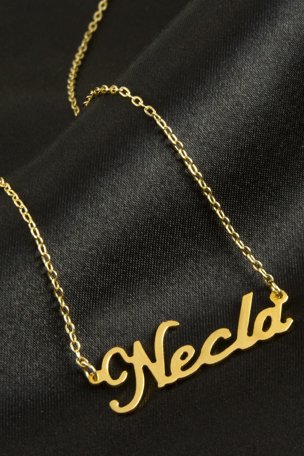 Necla isimli kolye (Kişiye Özel)