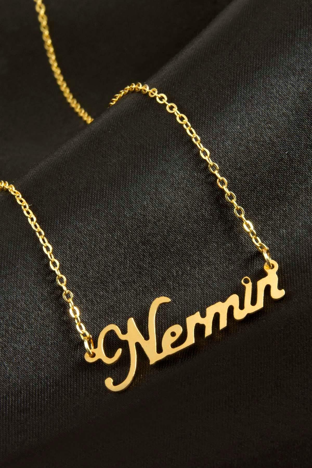 Nermin isimli kolye (Kişiye Özel)