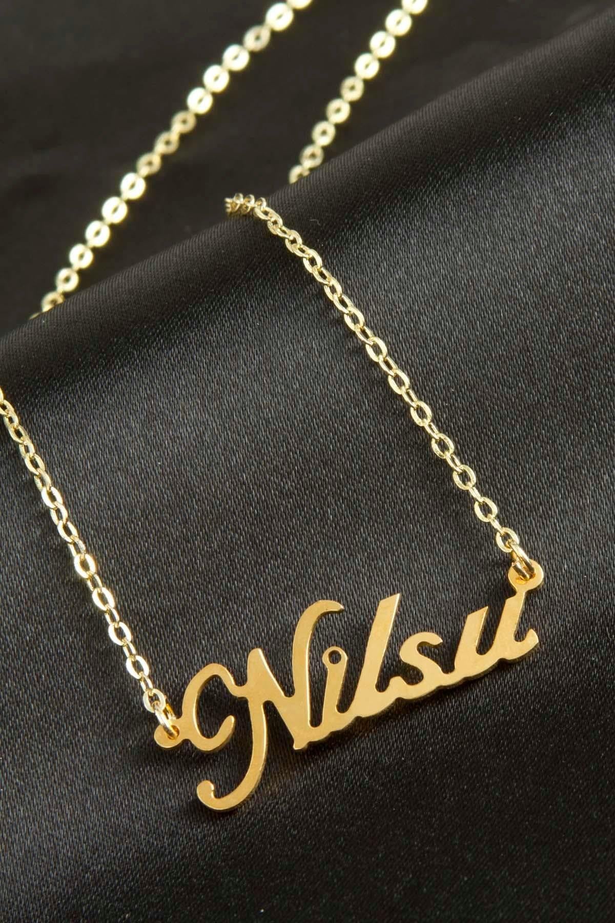Nilsu İsimli Kolye (Kişiye Özel)